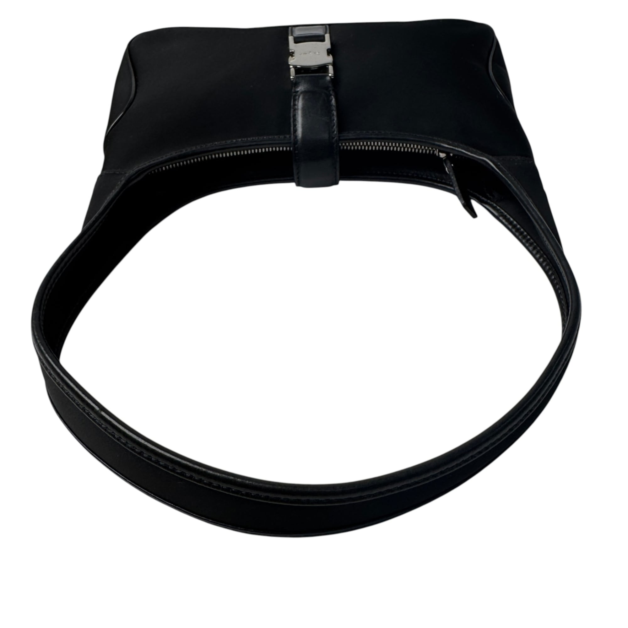 Salvatore Ferragamo Black Nylon Handbag (Pre-Owned)