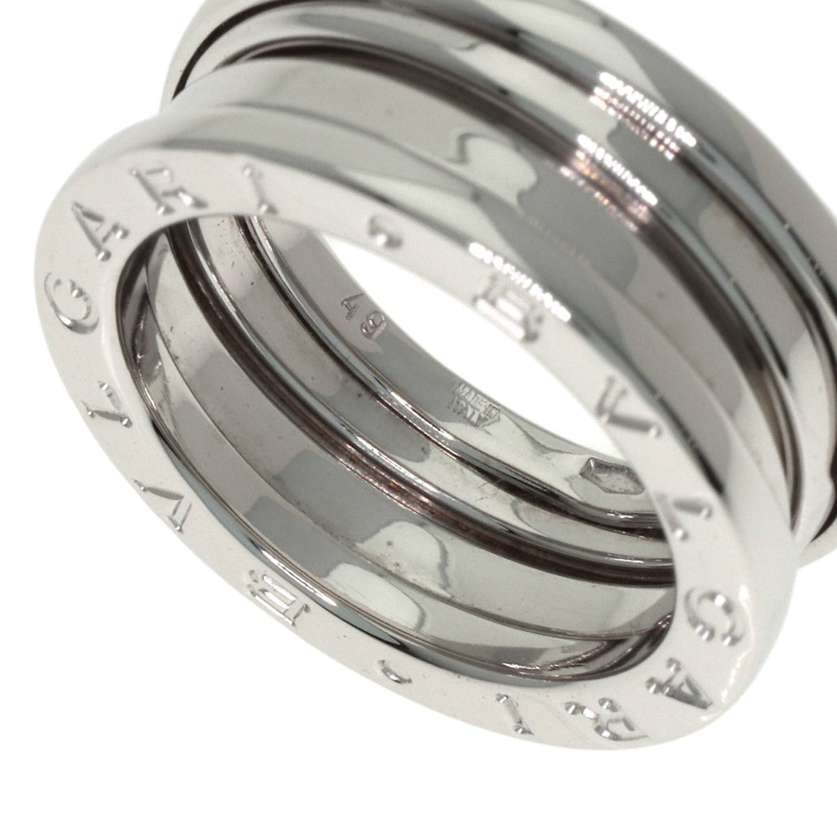 Bvlgari White Gold (18K) Band Ring (Pre-Owned)