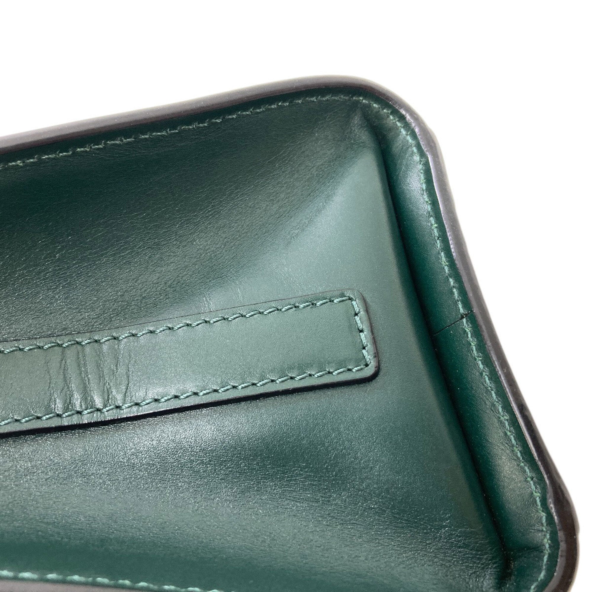 Valextra Green Handbag (Pre-Owned)
