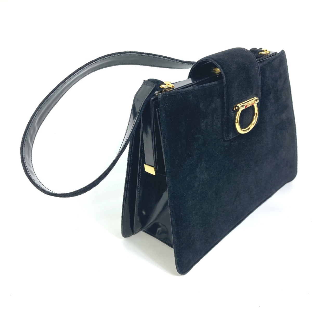 Celine Black Leather Shoulder Bag (Pre-Owned)