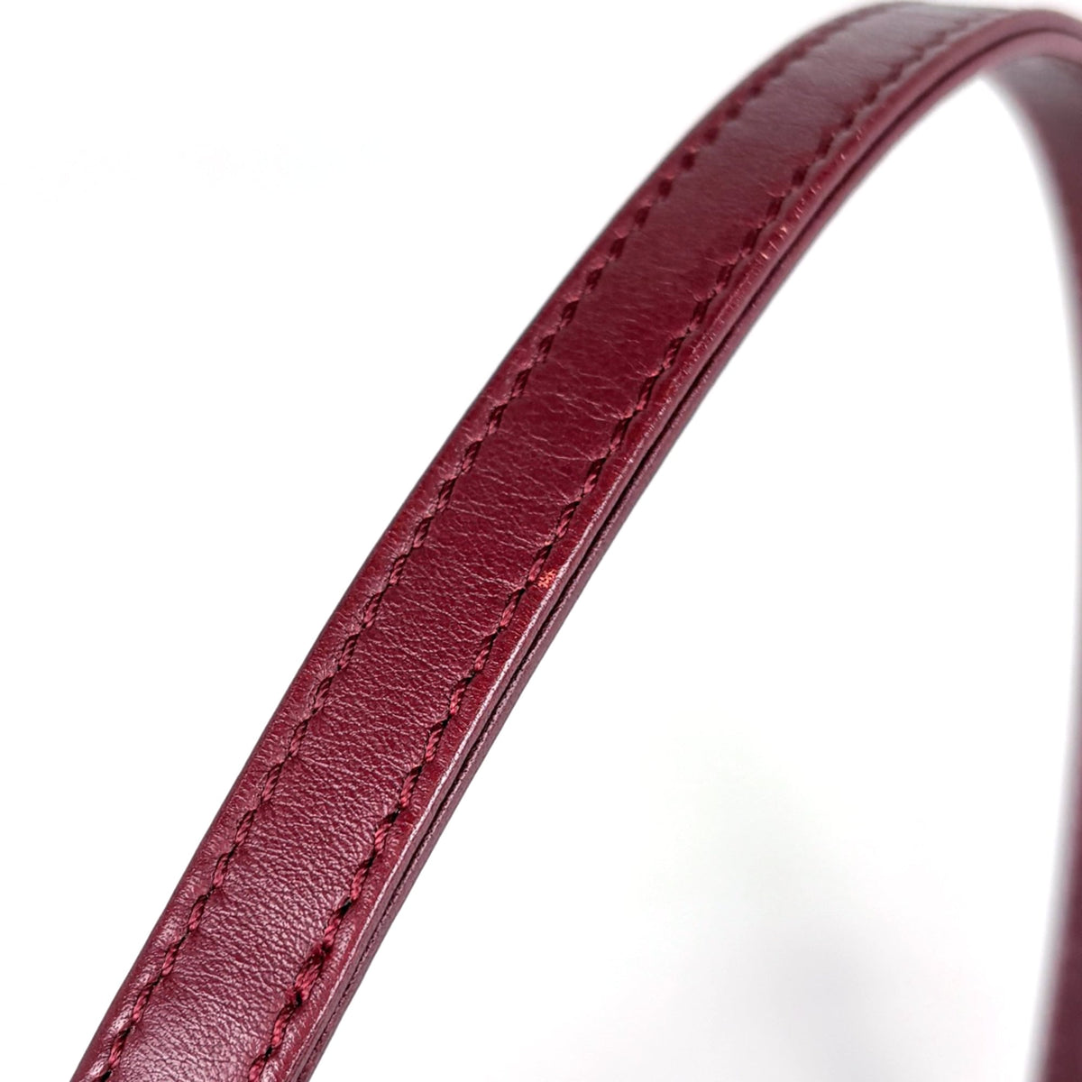 Chanel Deauville Red Color Canvas Leather Tote Bag (Pre-Owned)