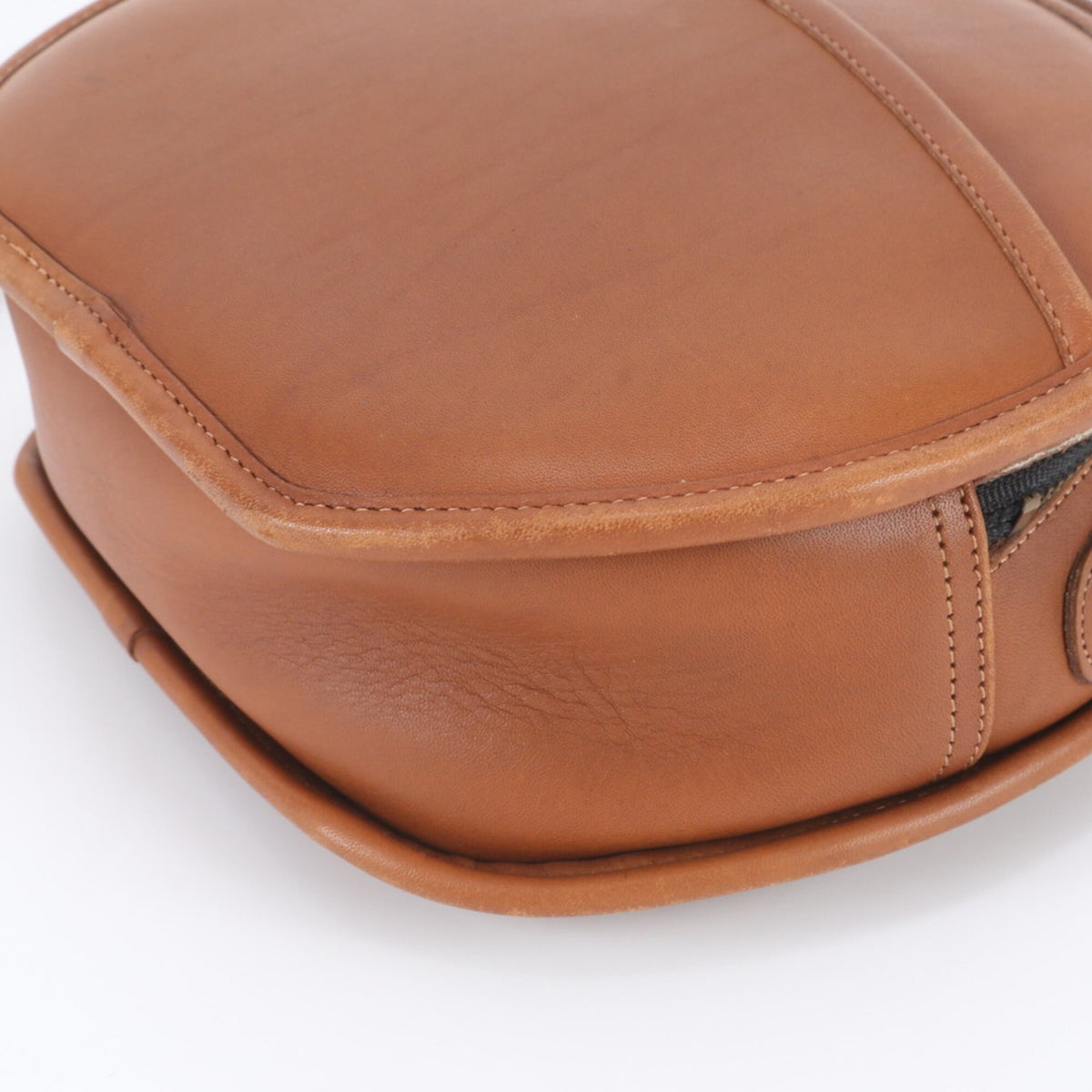 Coach Brown Leather Crossbody Bag Shoulder Bag (Pre-Owned)