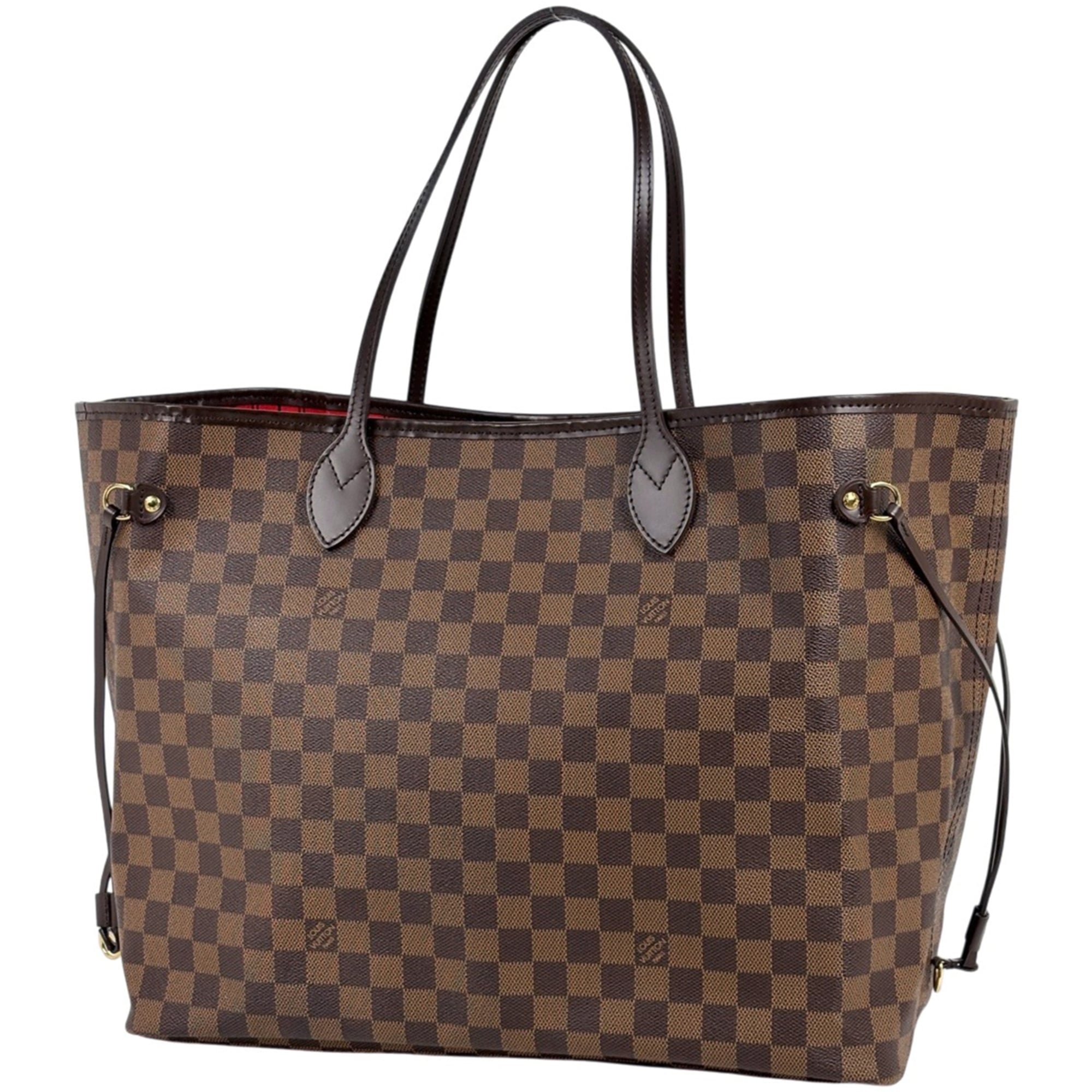 Louis Vuitton Brown Damier Canvas Damier Canvas Shoulder Bag Tote Bag (Pre-Owned)