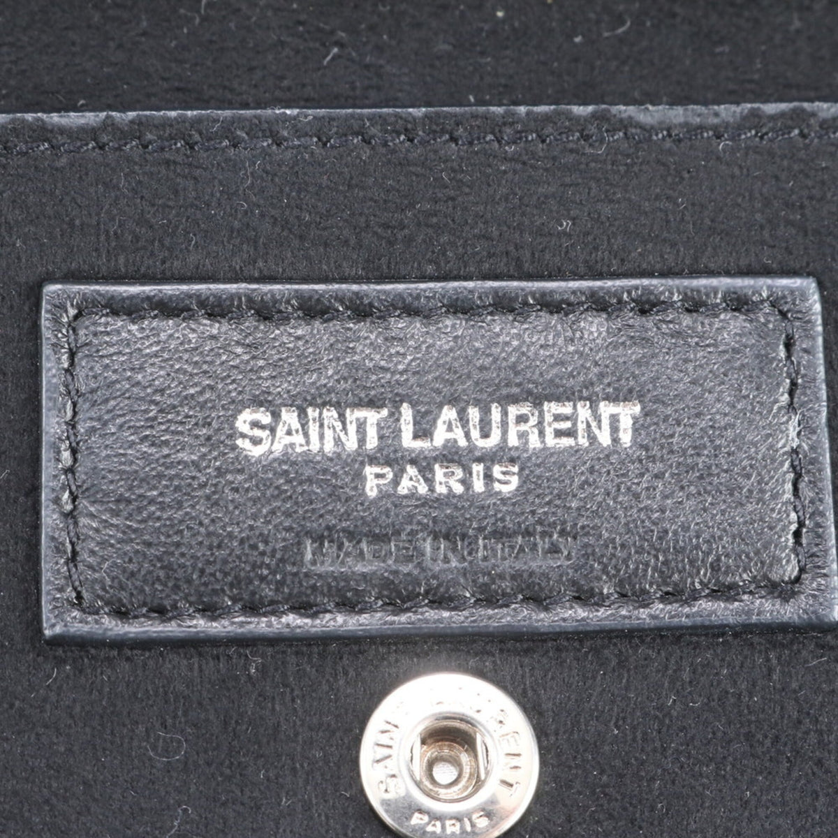 Saint Laurent Black Leather Backpack Tote Bag (Pre-Owned)