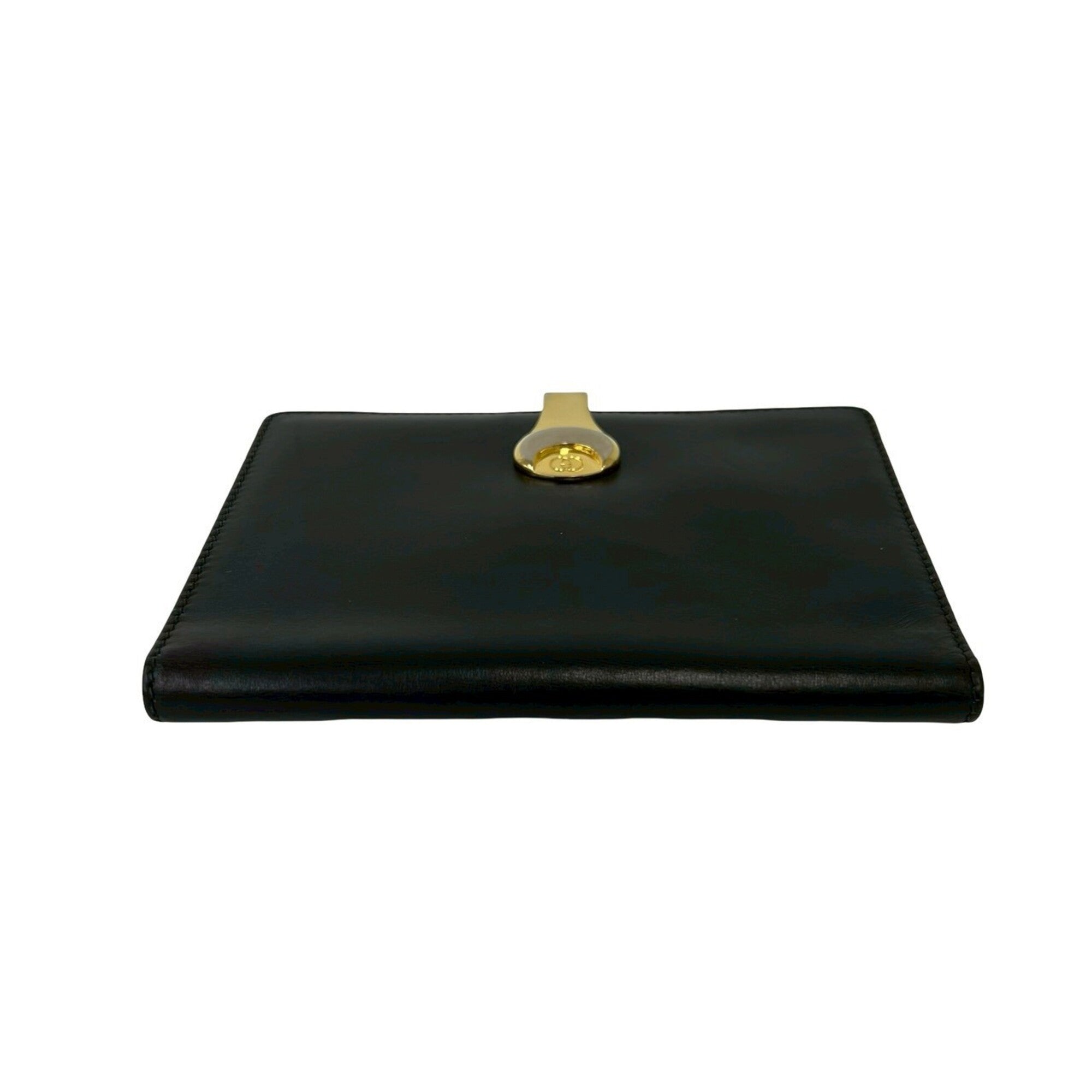 Gucci Black Leather Wallet (Bi-Fold) (Pre-Owned)