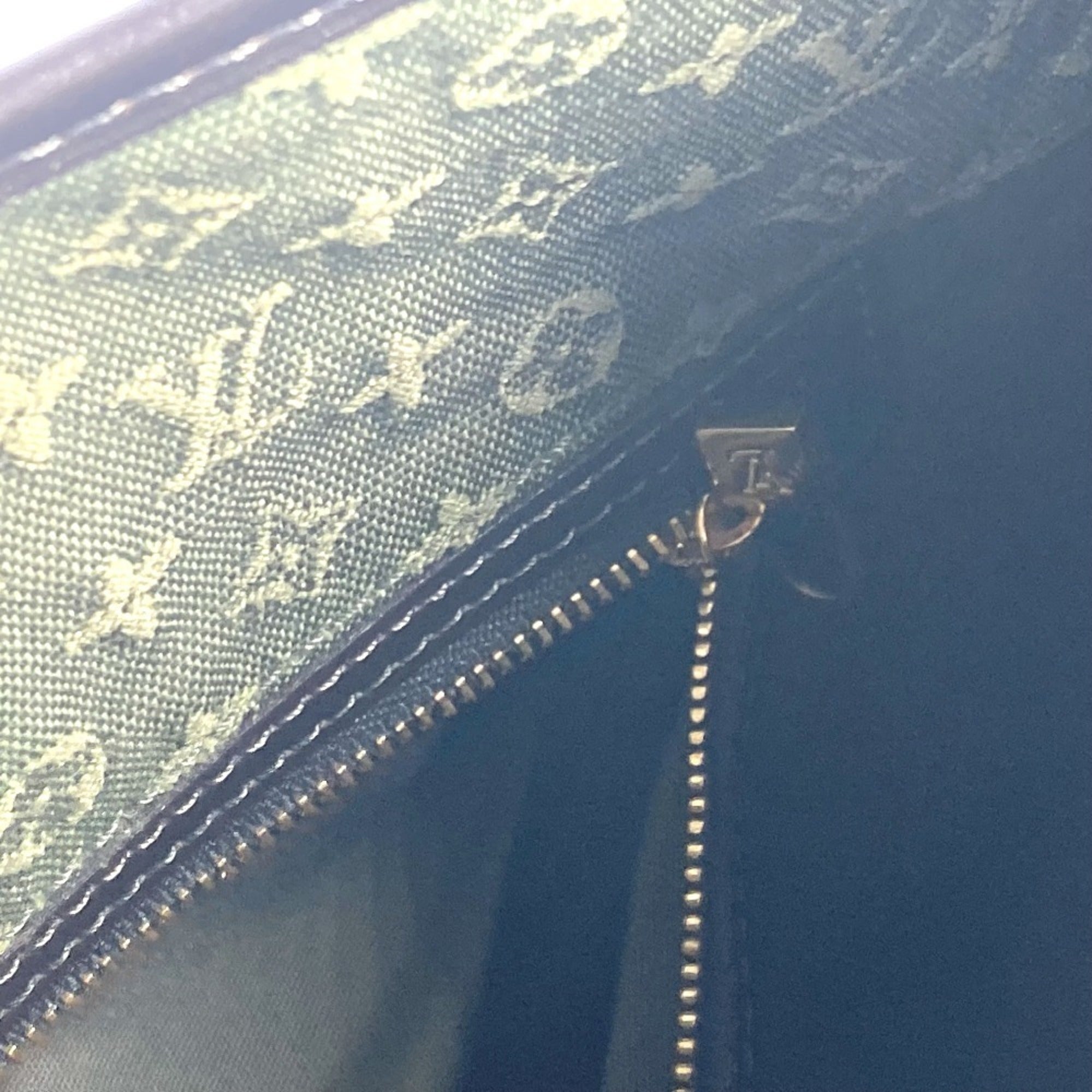 Louis Vuitton Khaki Monogram Mini Shoulder Bag (Pre-Owned)