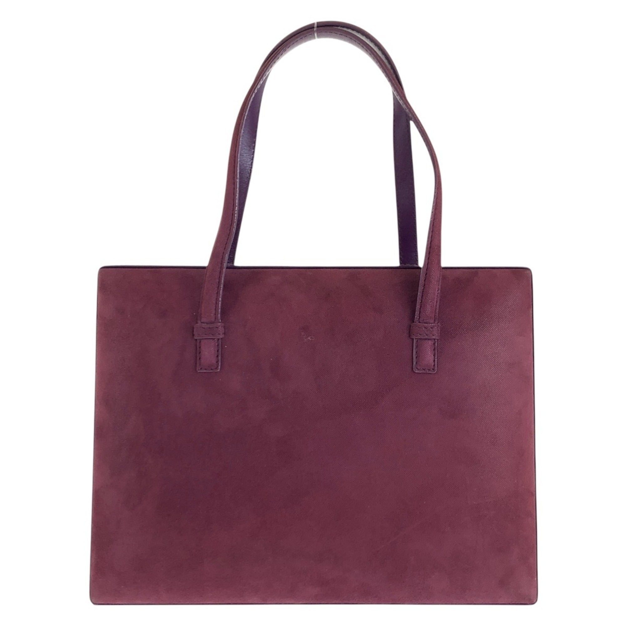 Loewe Gold Purple Suede Leather Handbag Shoulder Bag Tote Bag (Pre-Owned)