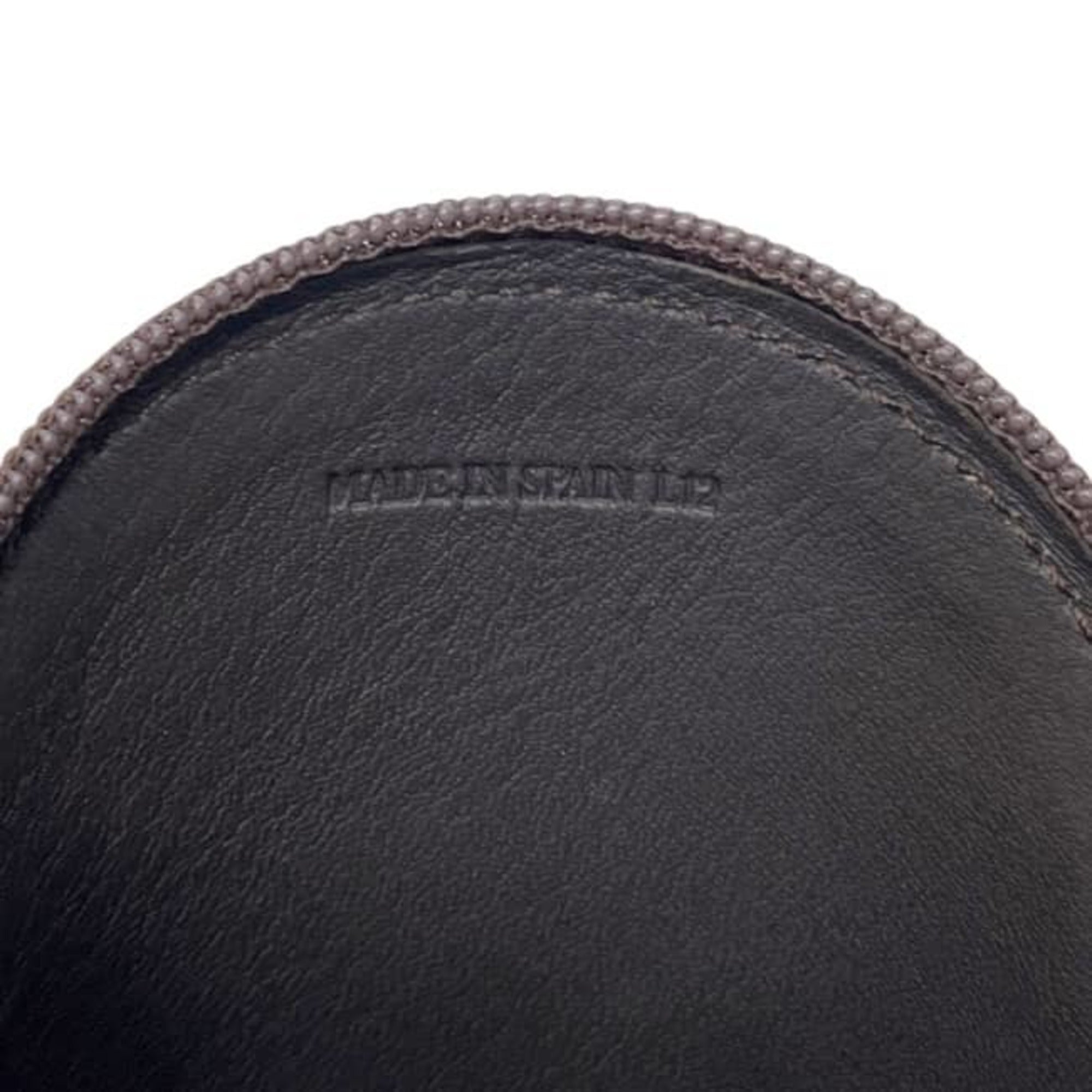 Loewe Brown Leather Coin Purse/Coin Case (Pre-Owned)