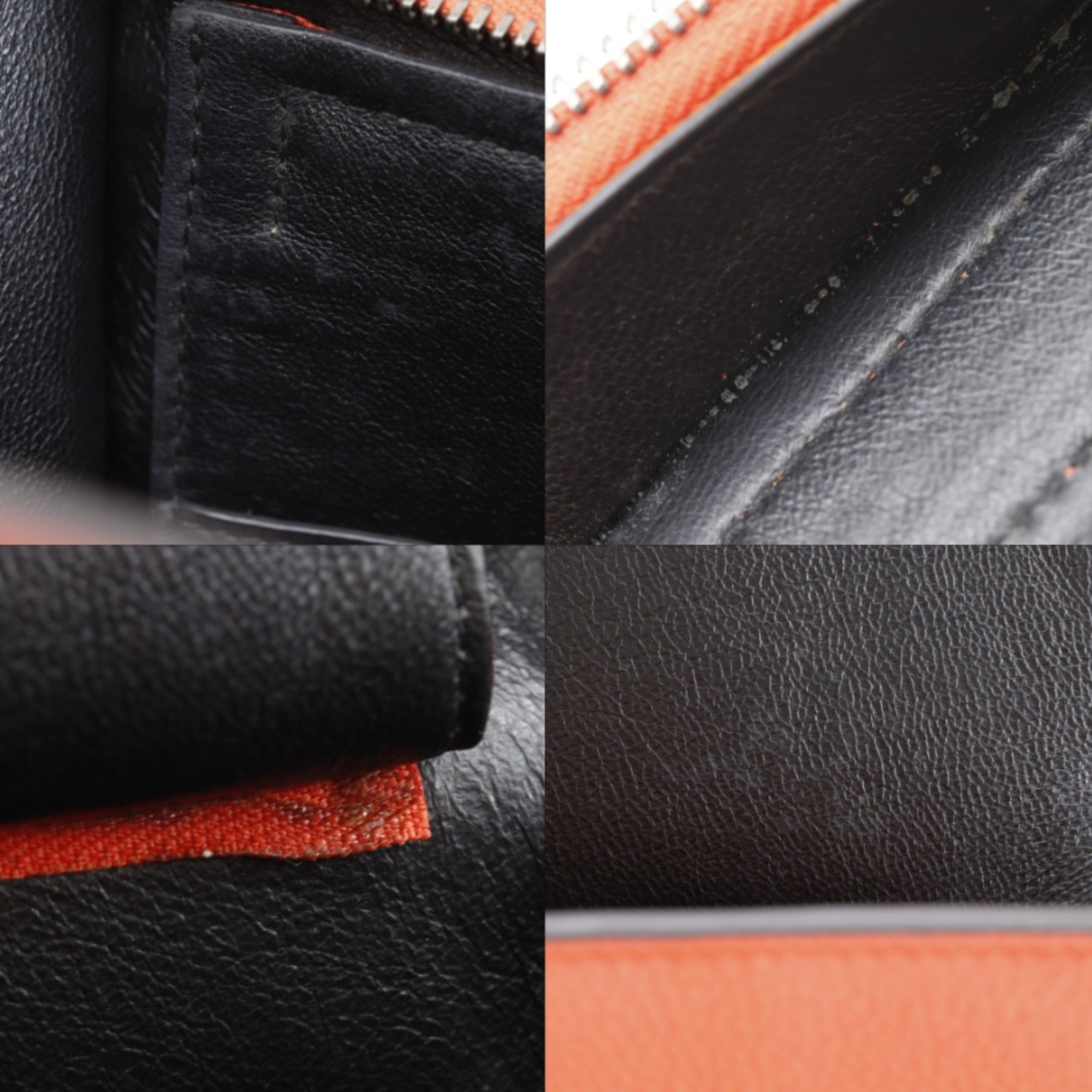 Celine Orange Leather Handbag (Pre-Owned)