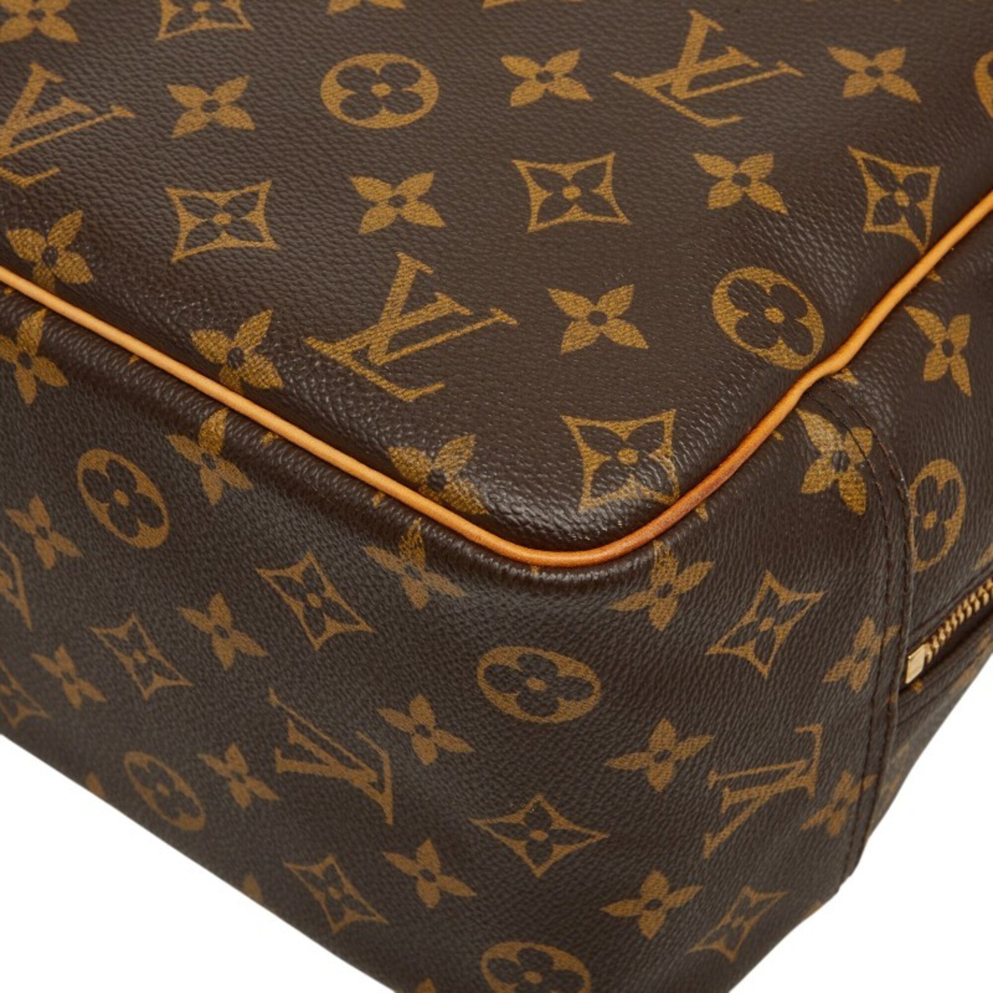 Louis Vuitton Brown Monogram Pvc Leather Handbag (Pre-Owned)