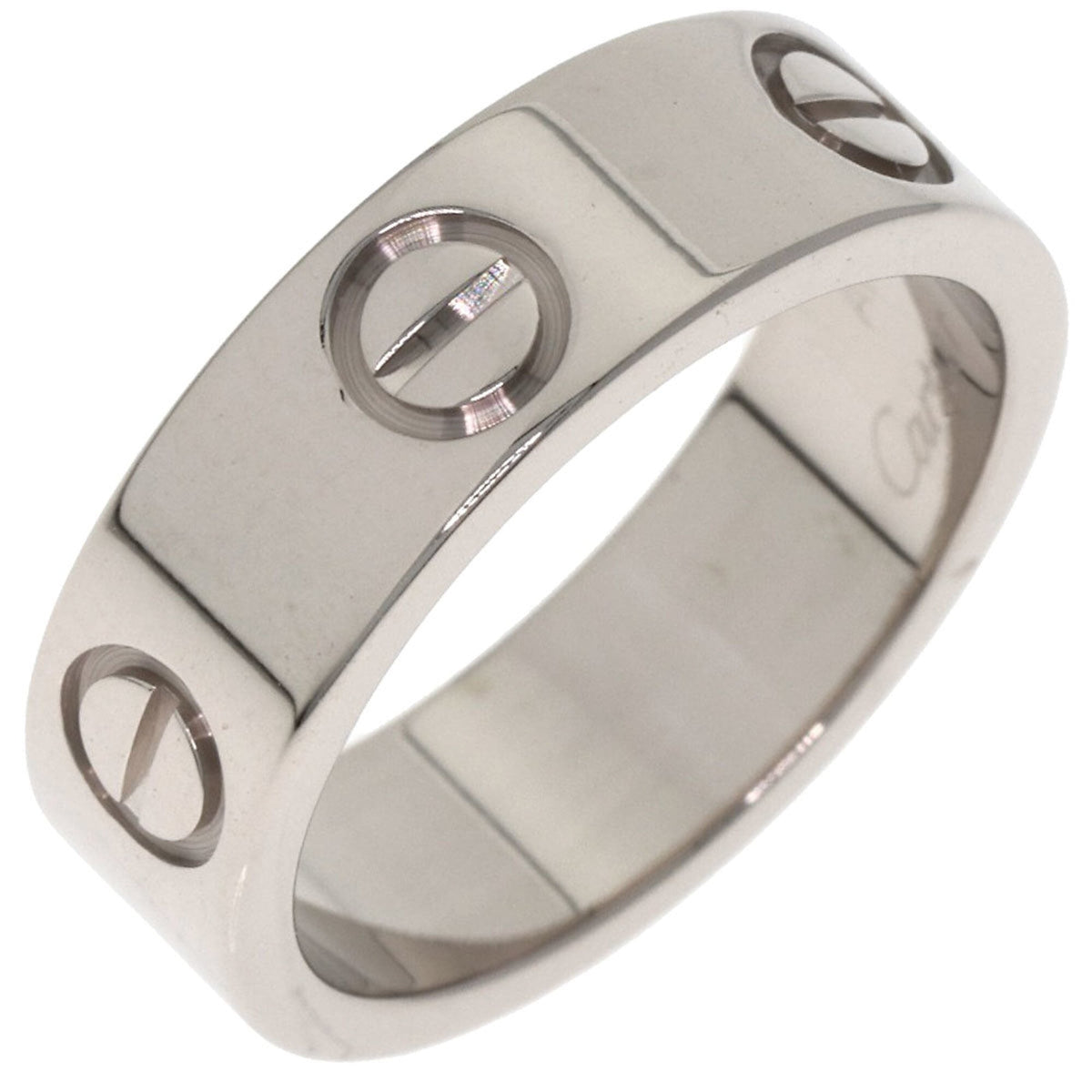 Cartier White Gold (18K) Band Ring (Pre-Owned)