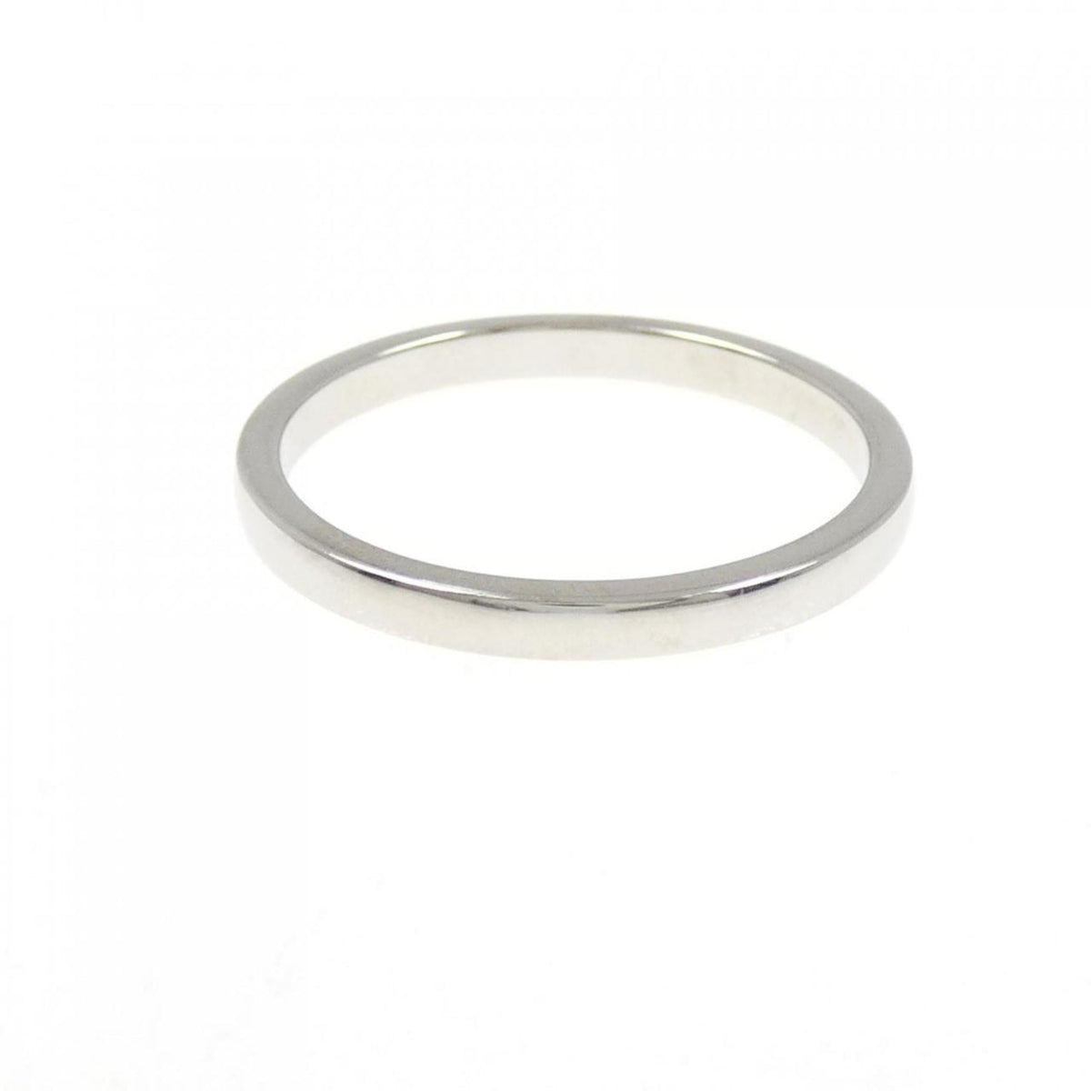 Cartier Platinum Platinum 950 Band Ring (Pre-Owned)