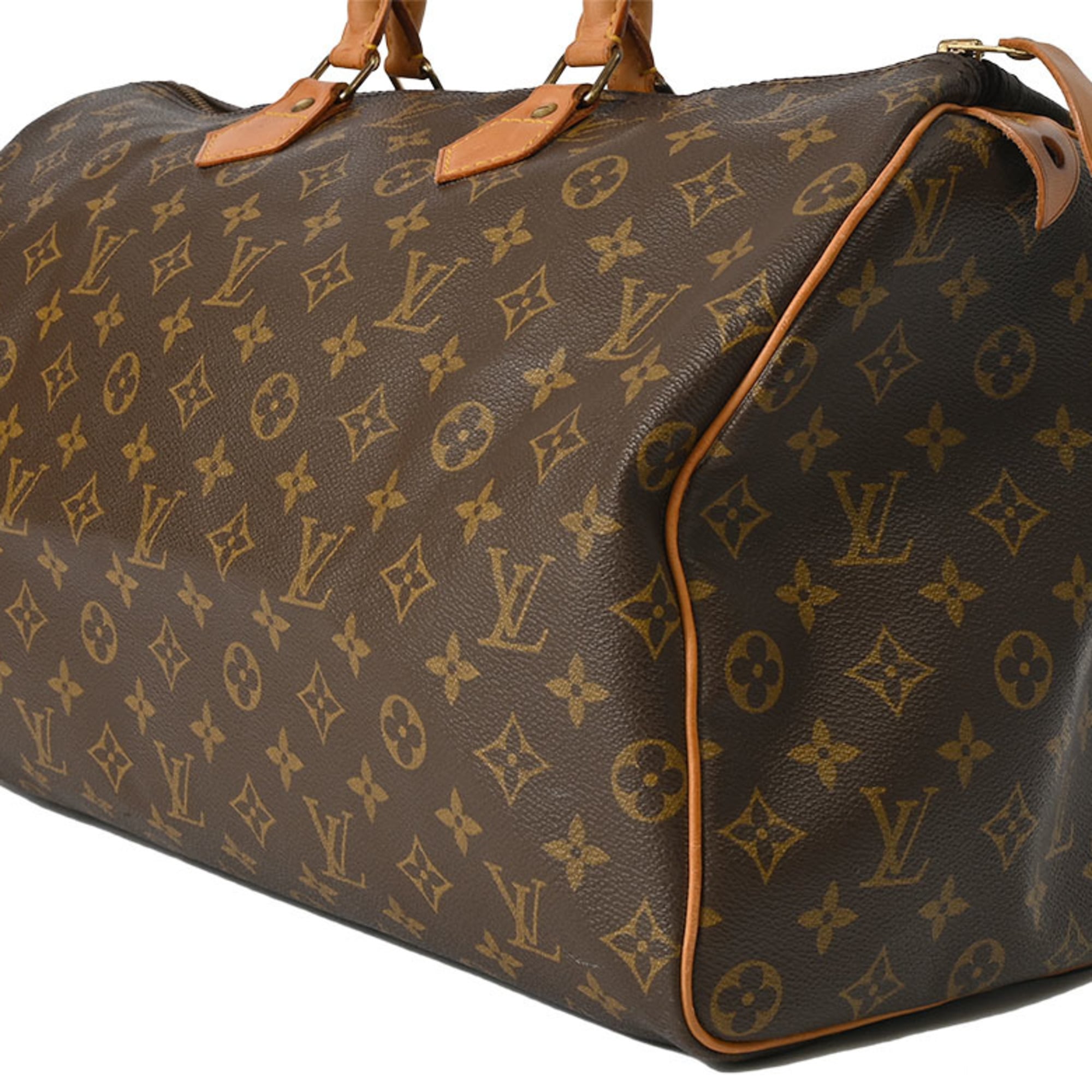 Louis Vuitton Brown Monogram Monogram Canvas Boston Bag (Pre-Owned)