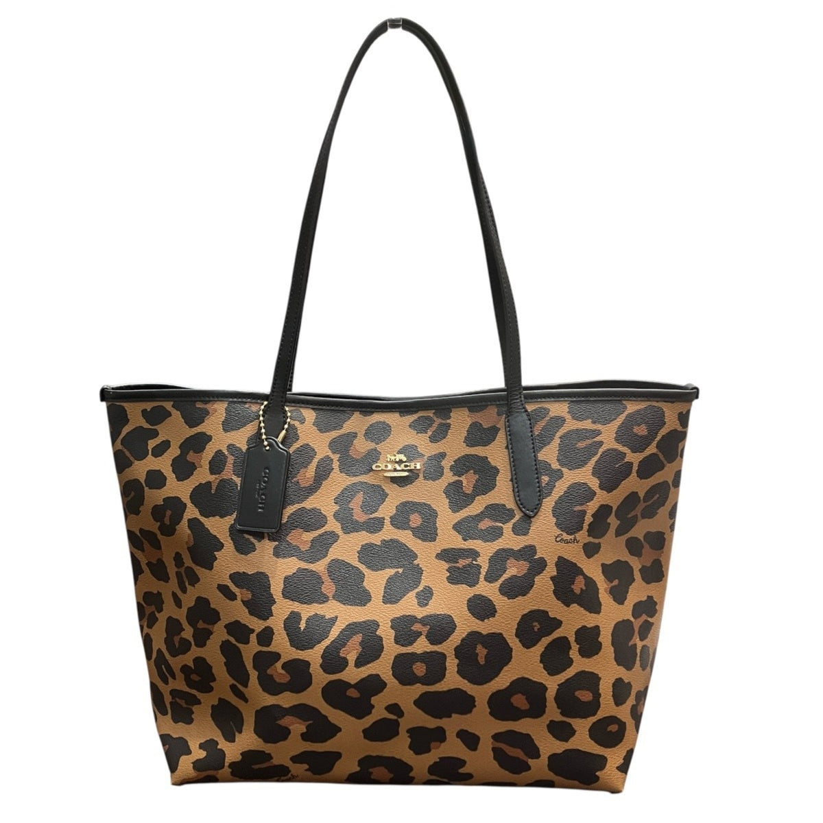 Coach Leather Tote Bag (Pre-Owned)