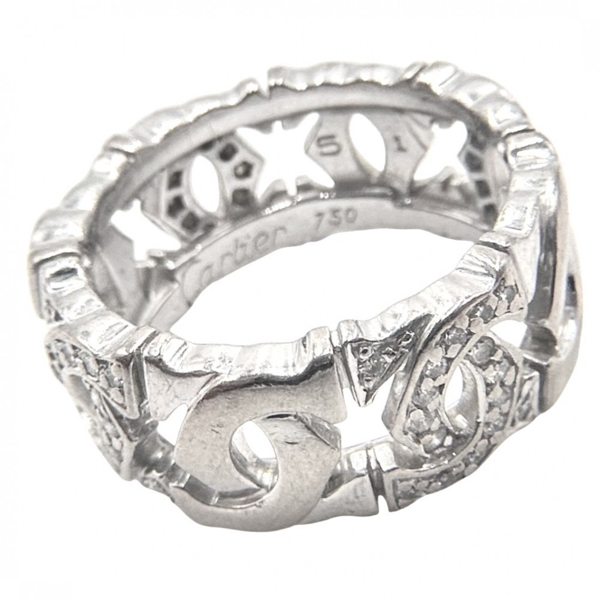 Cartier White Gold (18K) Band Ring (Pre-Owned)