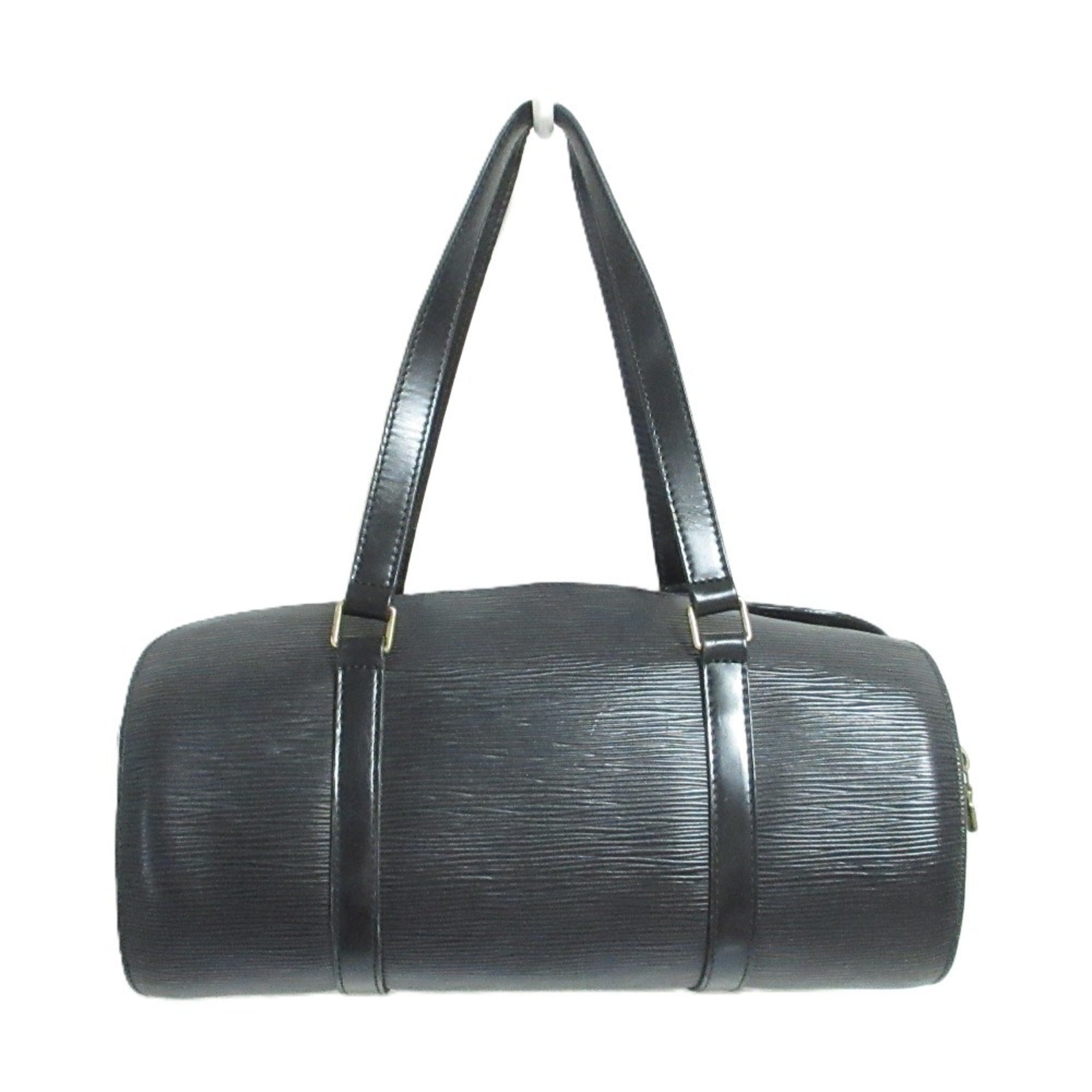 Louis Vuitton Black Noir Epi Leather Handbag (Pre-Owned)