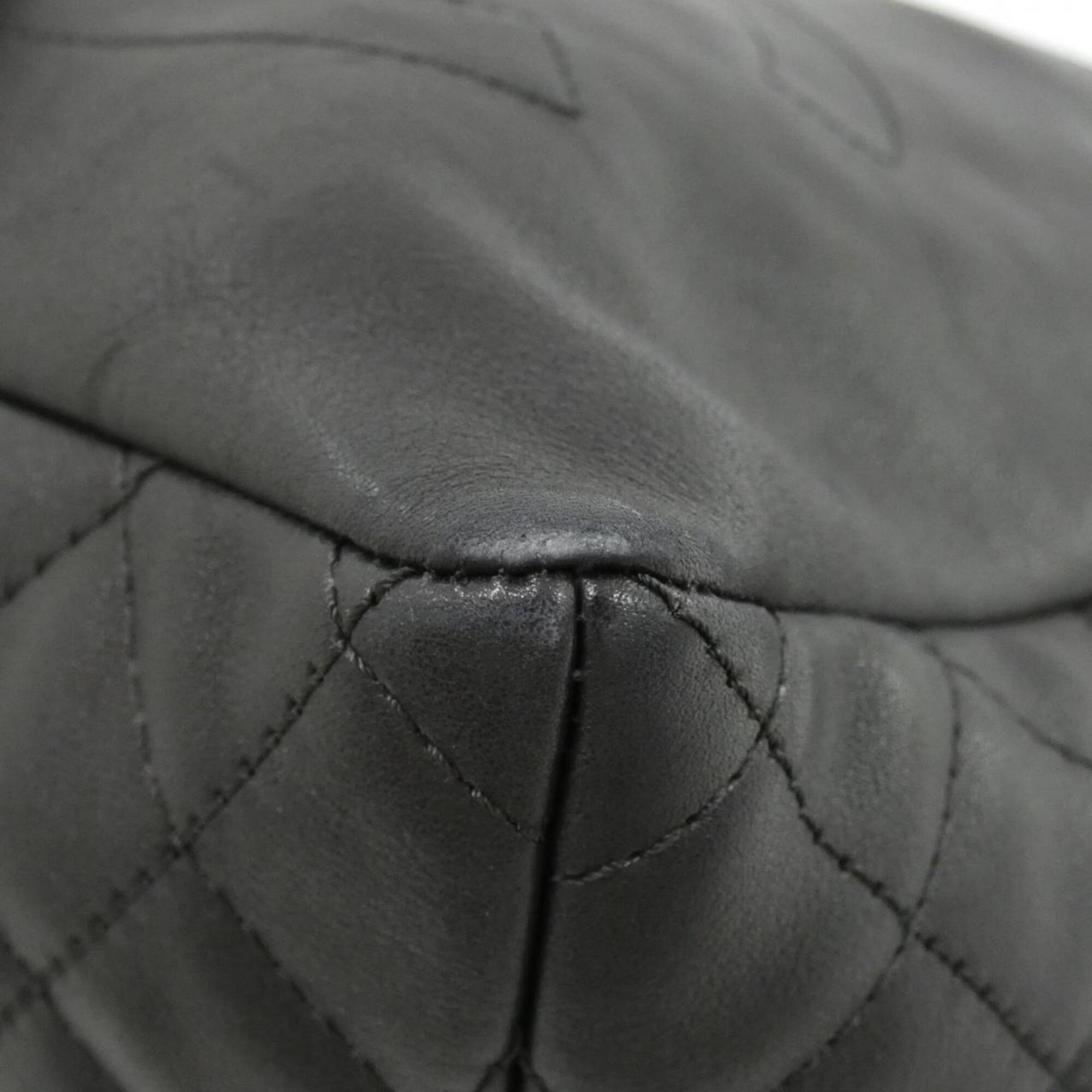 Chanel Black Leather Backpack (Pre-Owned)