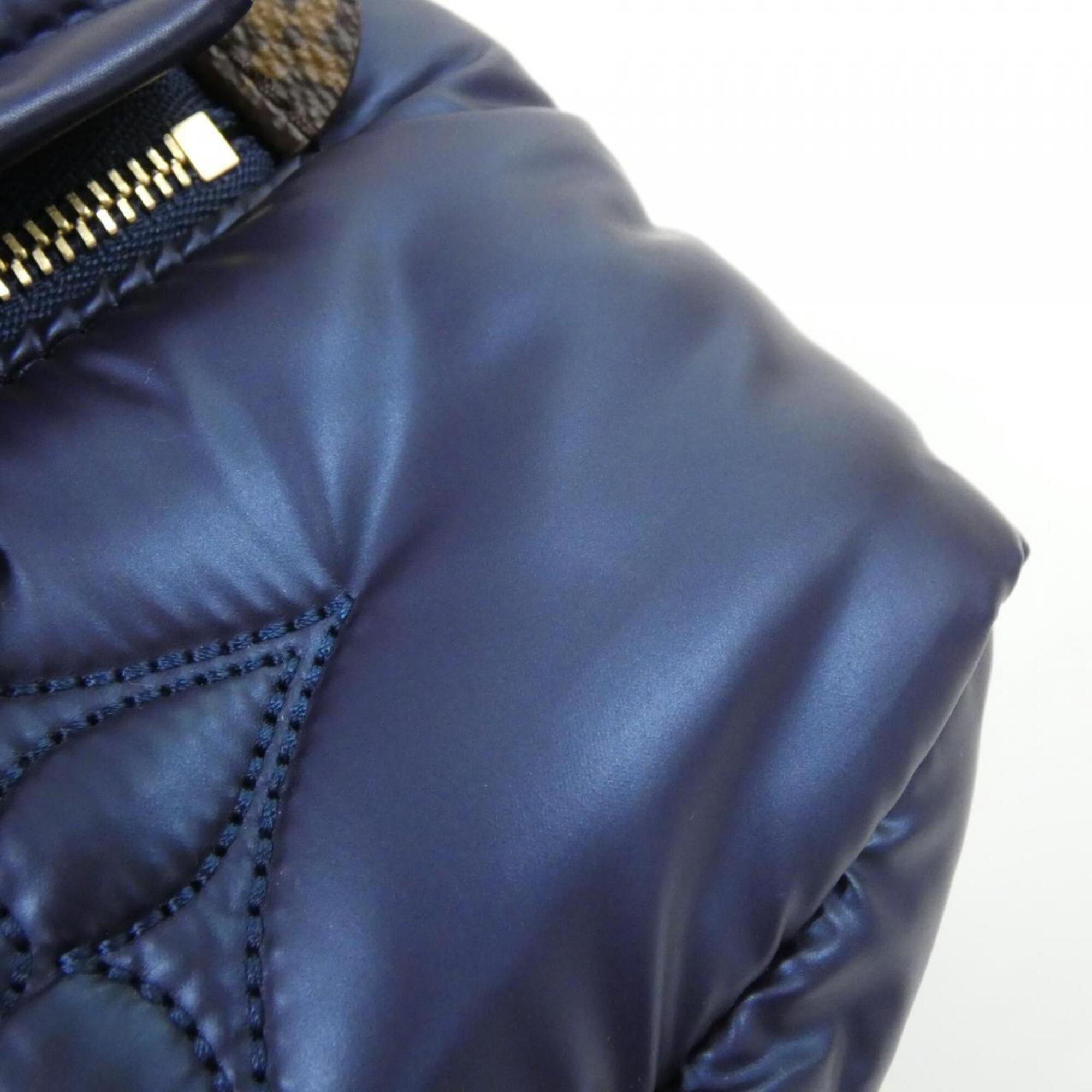 Louis Vuitton Monogram Navy Nylon Backpack (Pre-Owned)