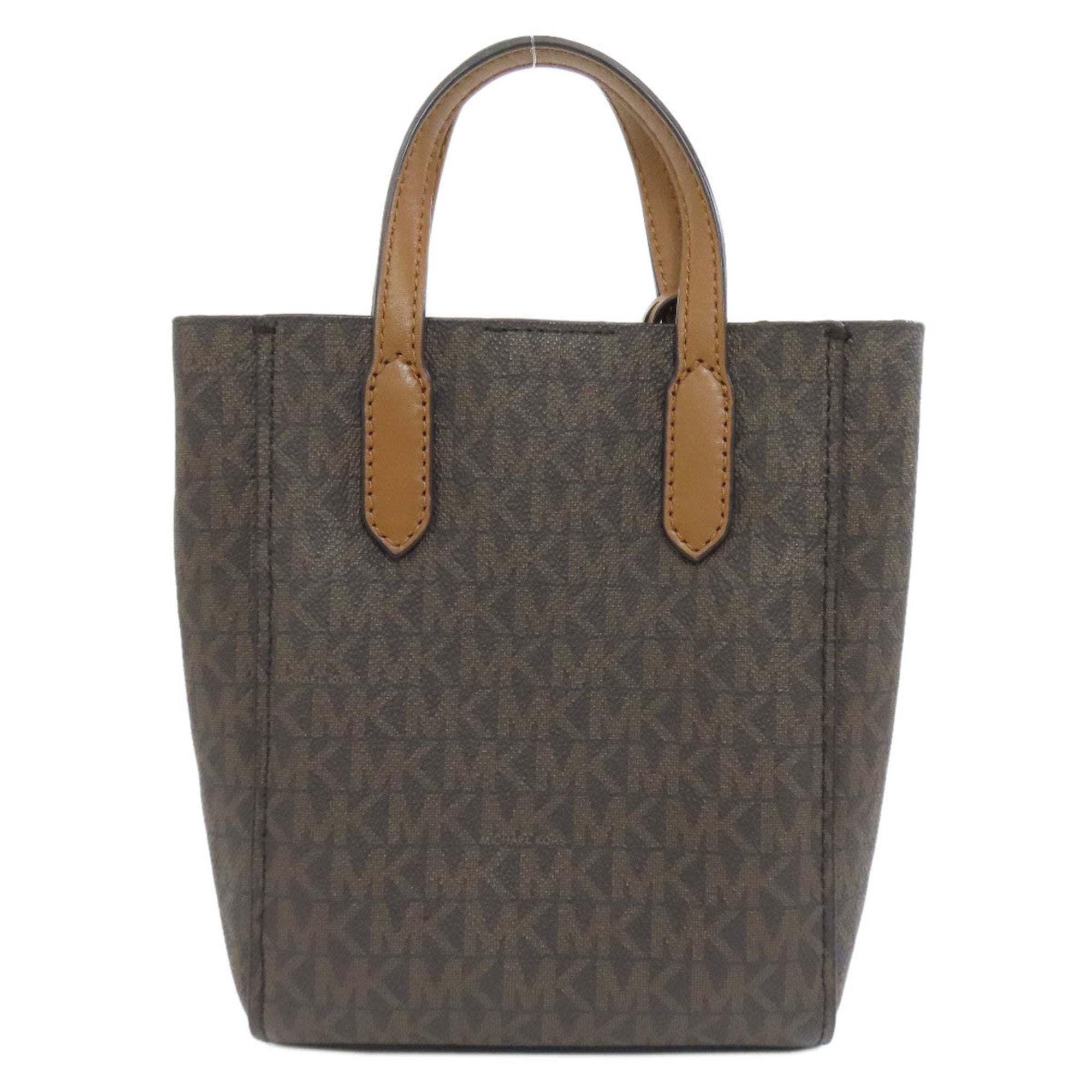 Michael Kors Brown Pvc Handbag (Pre-Owned)