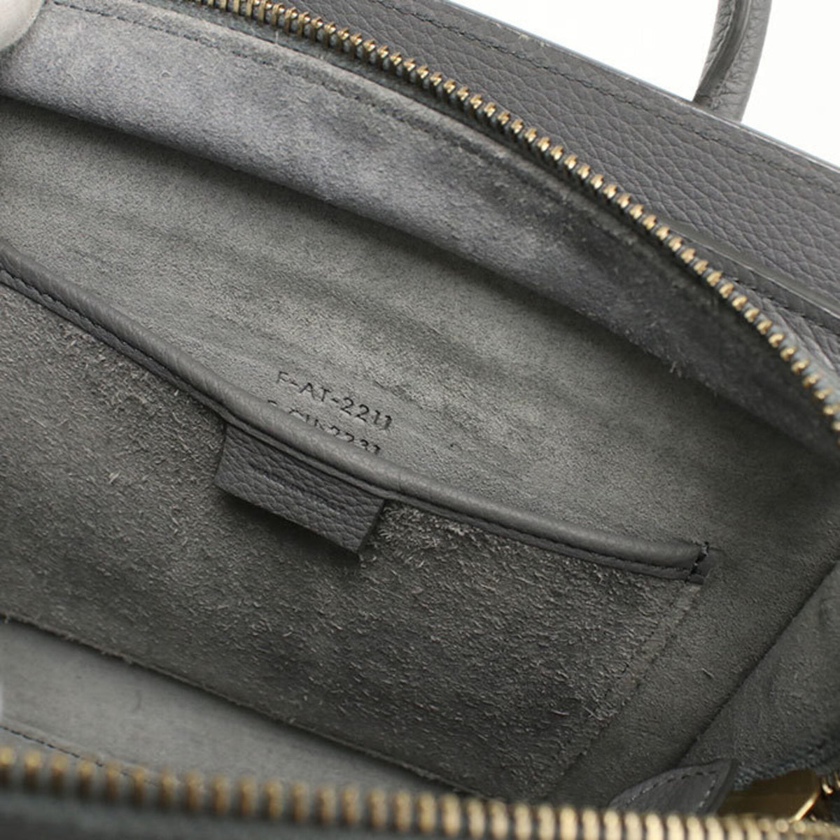 Celine Gray Leather Tote Bag (Pre-Owned)