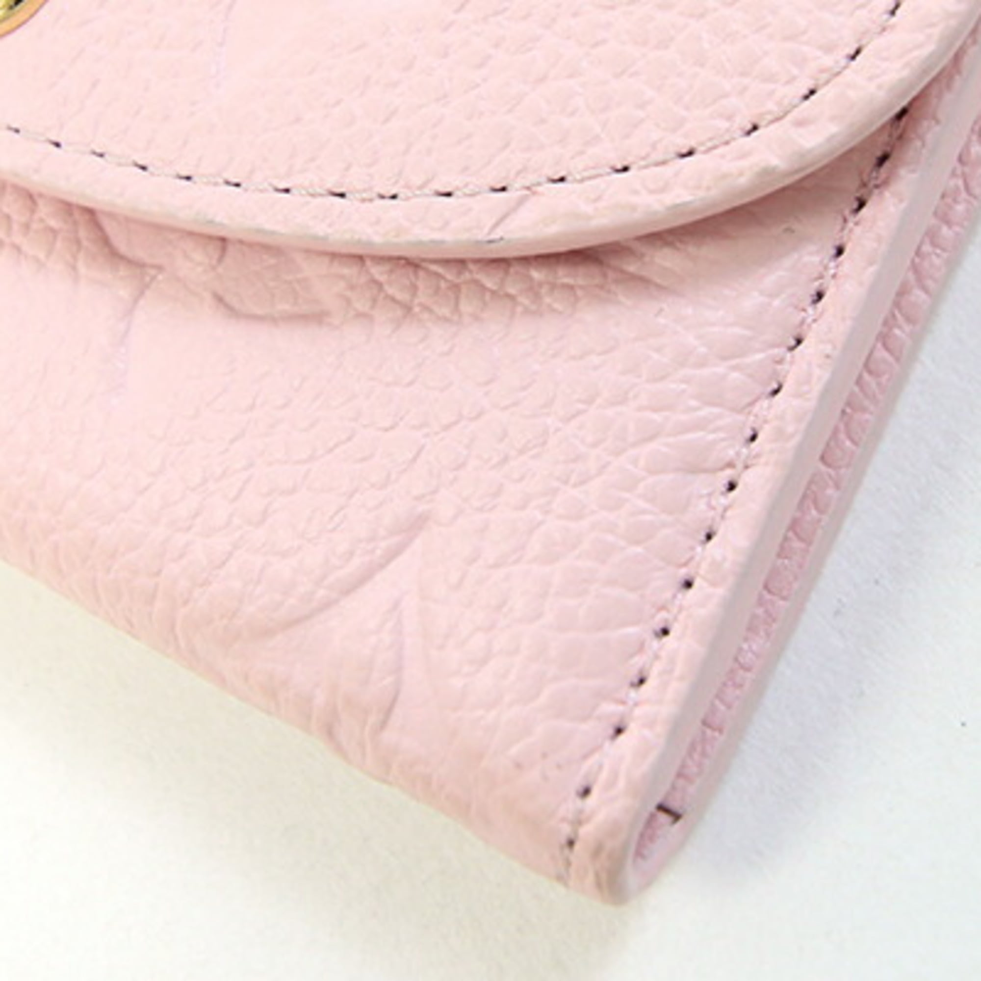 Louis Vuitton Pink Monogram Empreinte Leather Coin Purse/Coin Case (Pre-Owned)