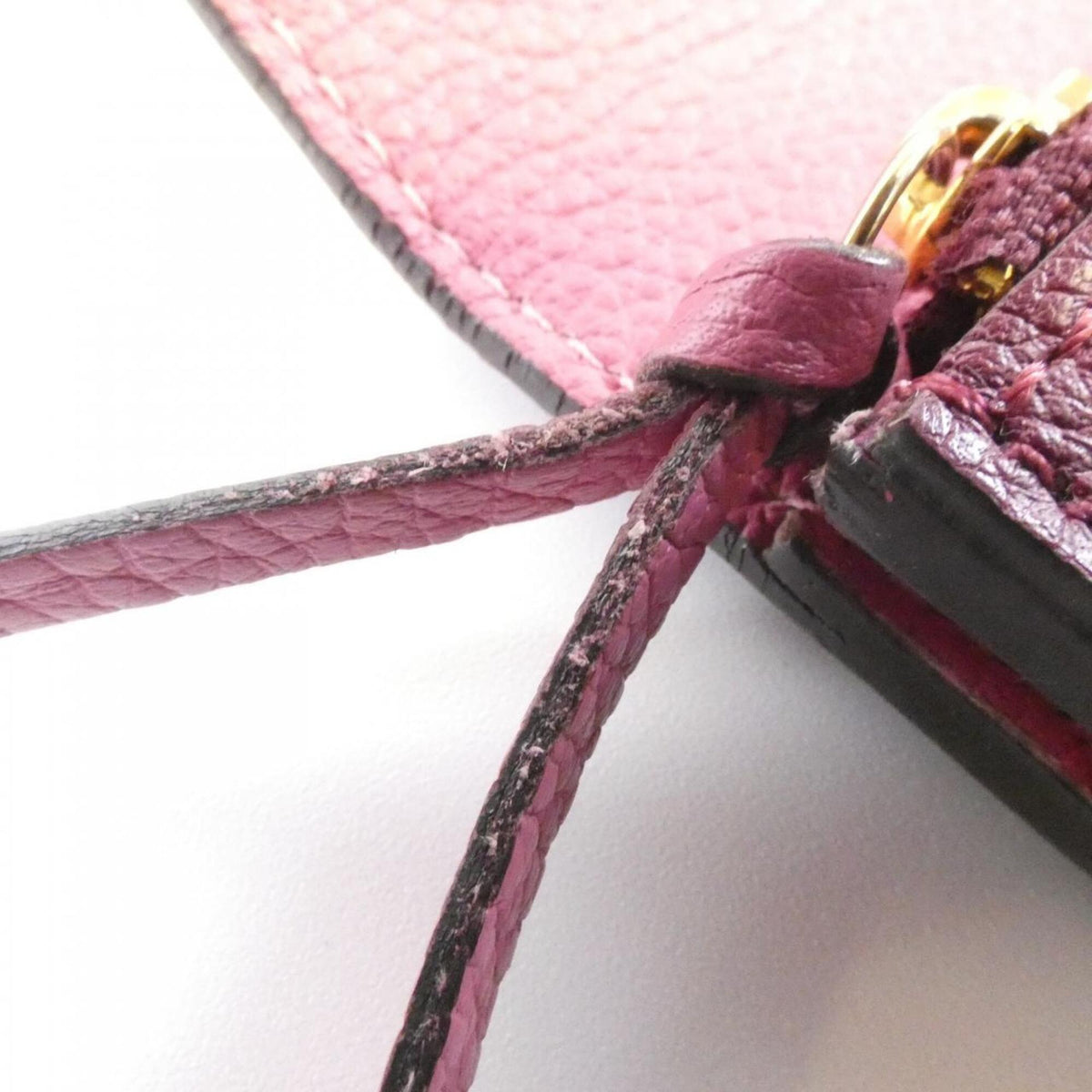 Louis Vuitton Raisin Leather Long Wallet (Bi-Fold) (Pre-Owned)