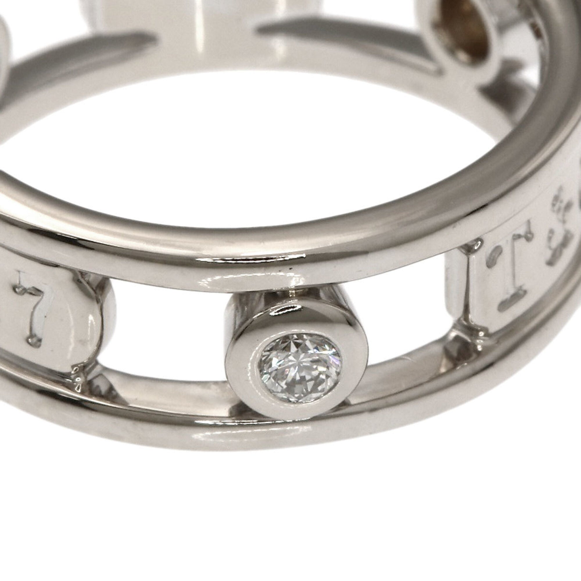 Tiffany White Gold (18K) Band Ring (Pre-Owned)