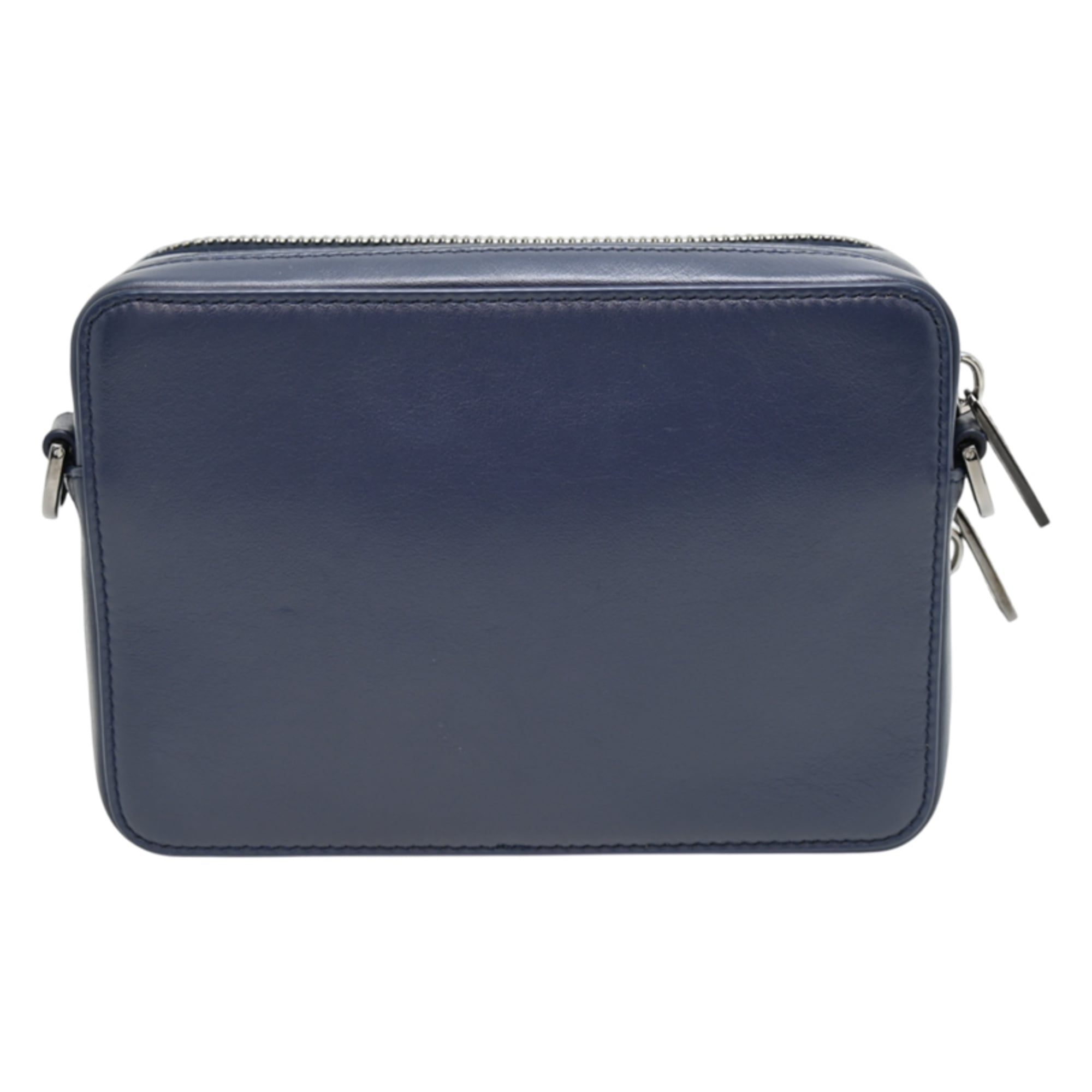 Dior Homme Navy Leather Shoulder Bag (Pre-Owned)