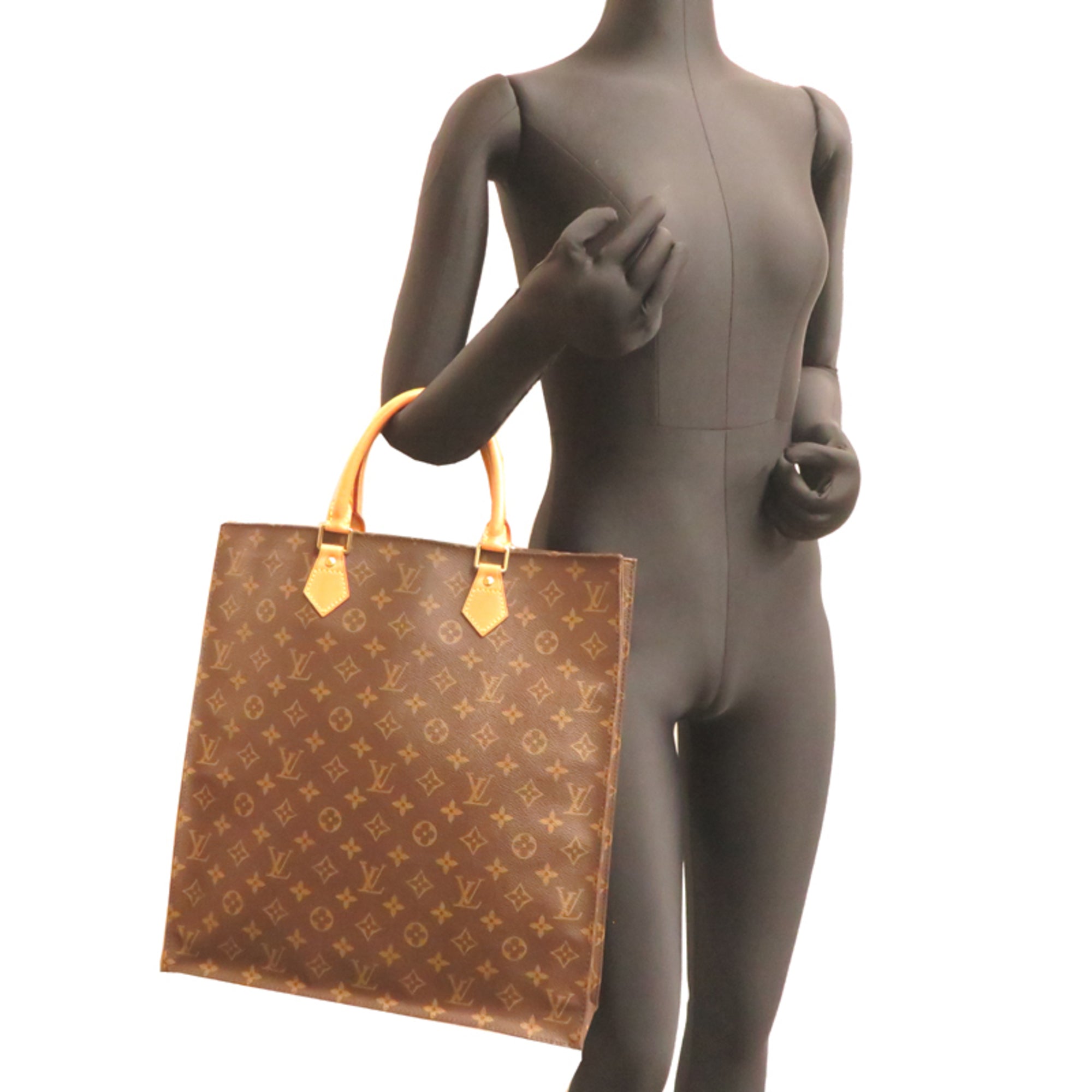 Louis Vuitton Brown Monogram Tote Bag (Pre-Owned)
