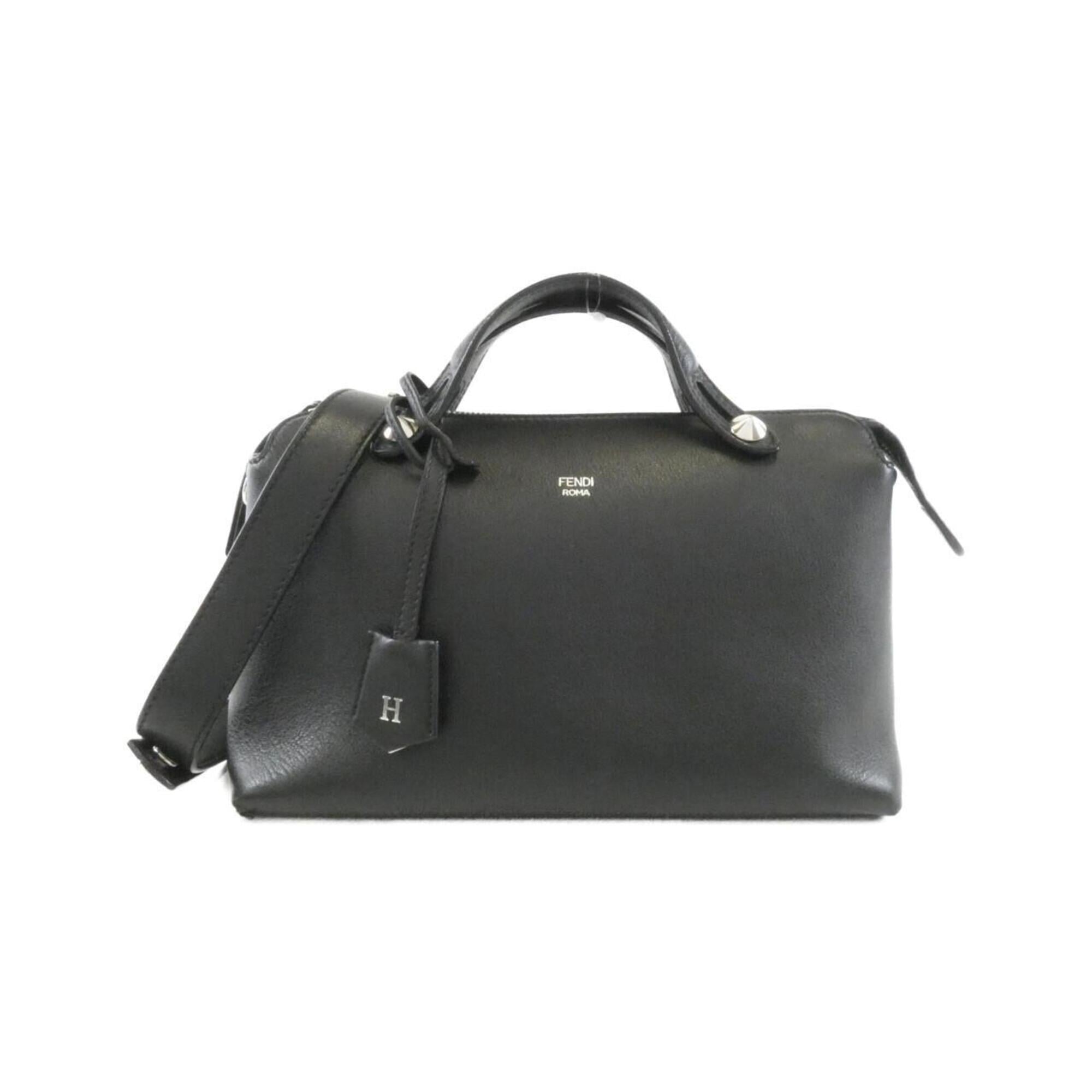 Fendi Black Leather Handbag (Pre-Owned)