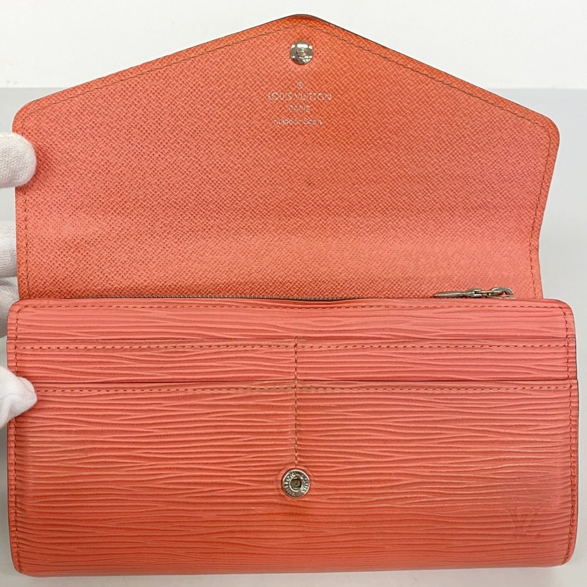 Louis Vuitton Corail Long Wallet (Bi-Fold) (Pre-Owned)