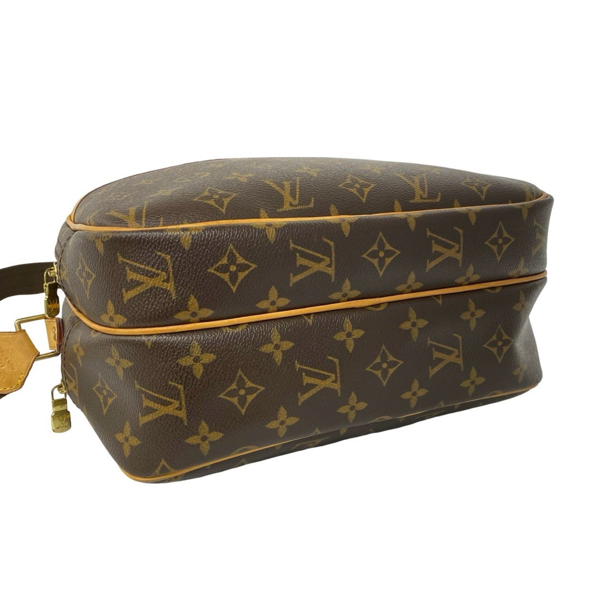 Louis Vuitton Brown Leather Pvc Pochette Shoulder Bag (Pre-Owned)