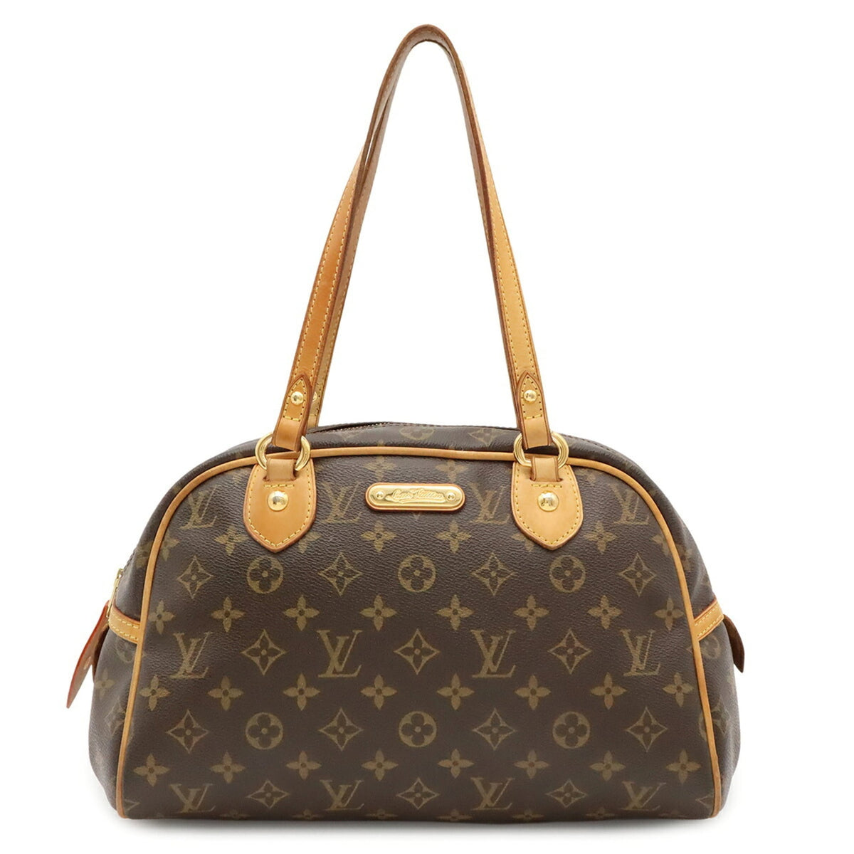 Louis Vuitton Brown Monogram Monogram Handbag Shoulder Bag (Pre-Owned)