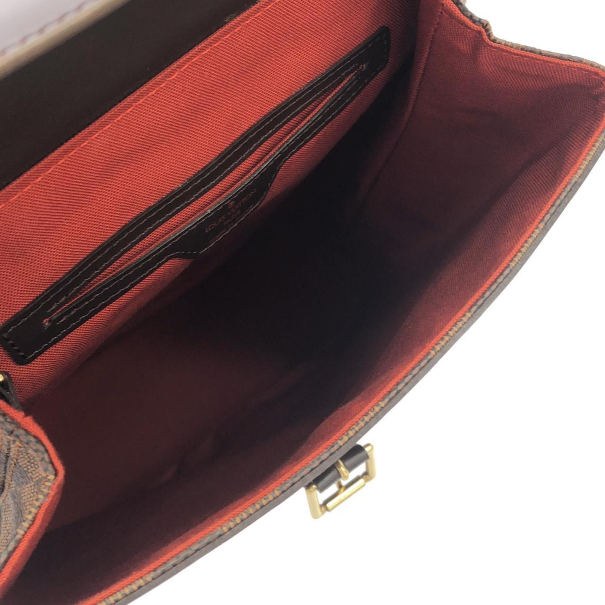 Louis Vuitton Brown Coated Canvas Backpack (Pre-Owned)