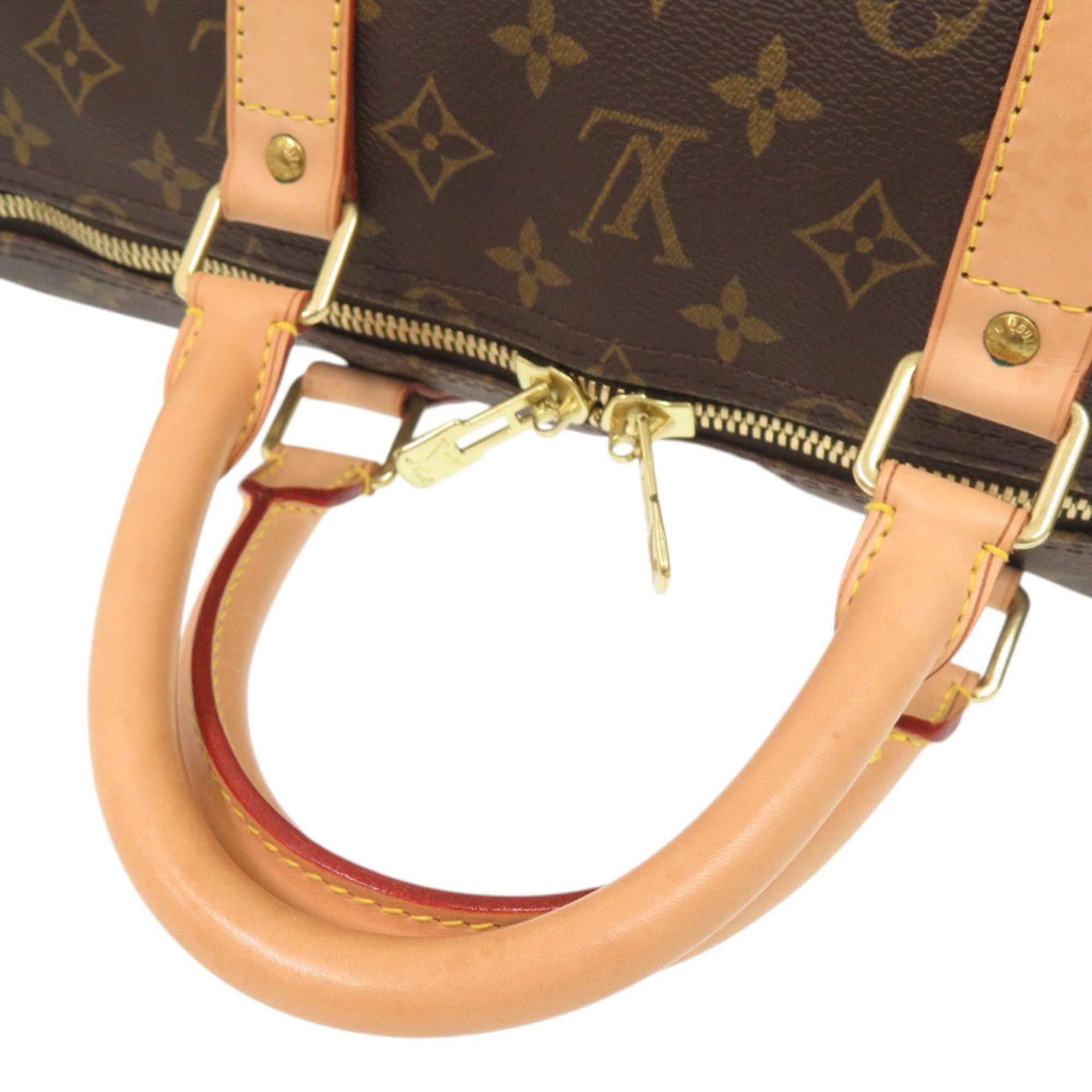 Louis Vuitton Brown Monogram Monogram Boston Bag (Pre-Owned)