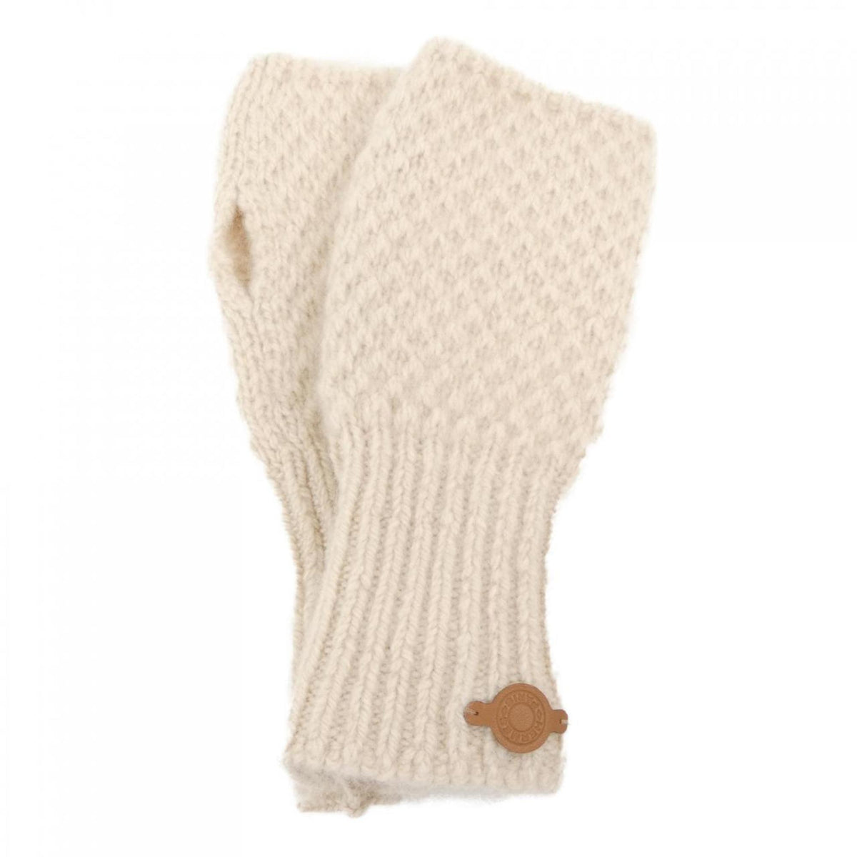Hermes Beige Cashmere Warm Gloves (Pre-Owned)