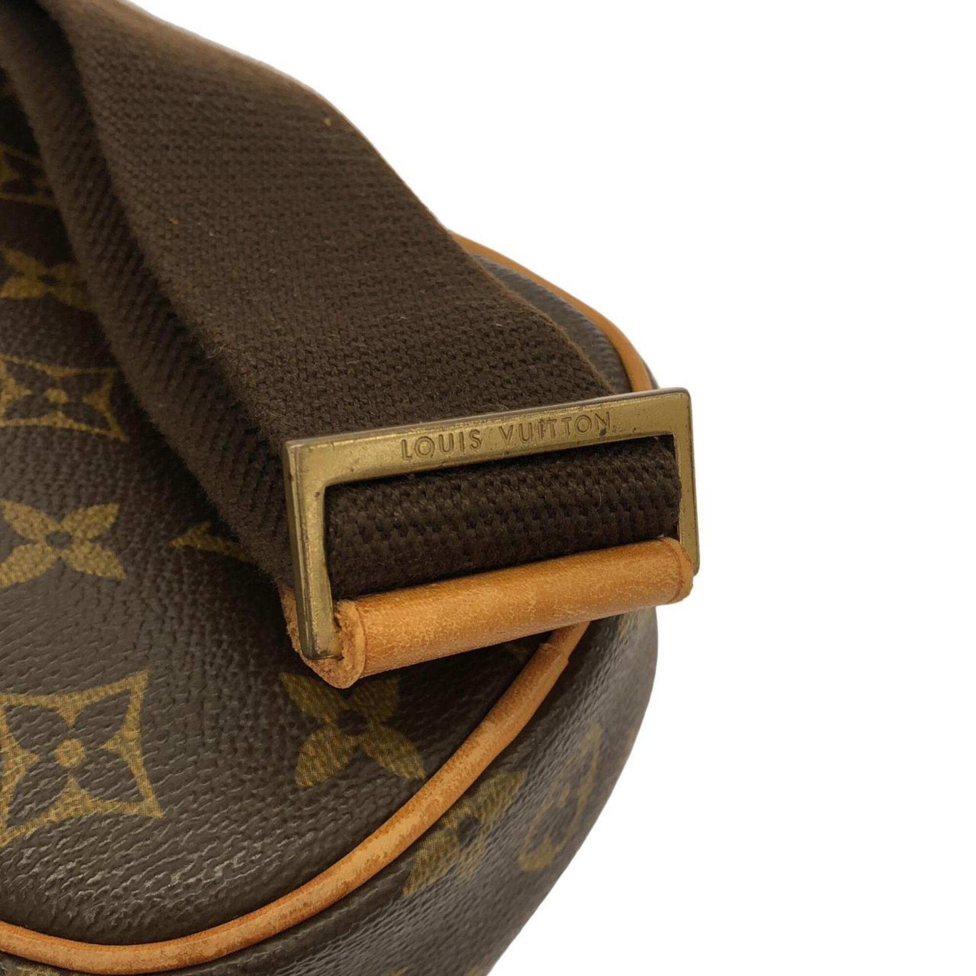 Louis Vuitton Monogram Marron Coated Canvas Pochette Shoulder Bag (Pre-Owned)