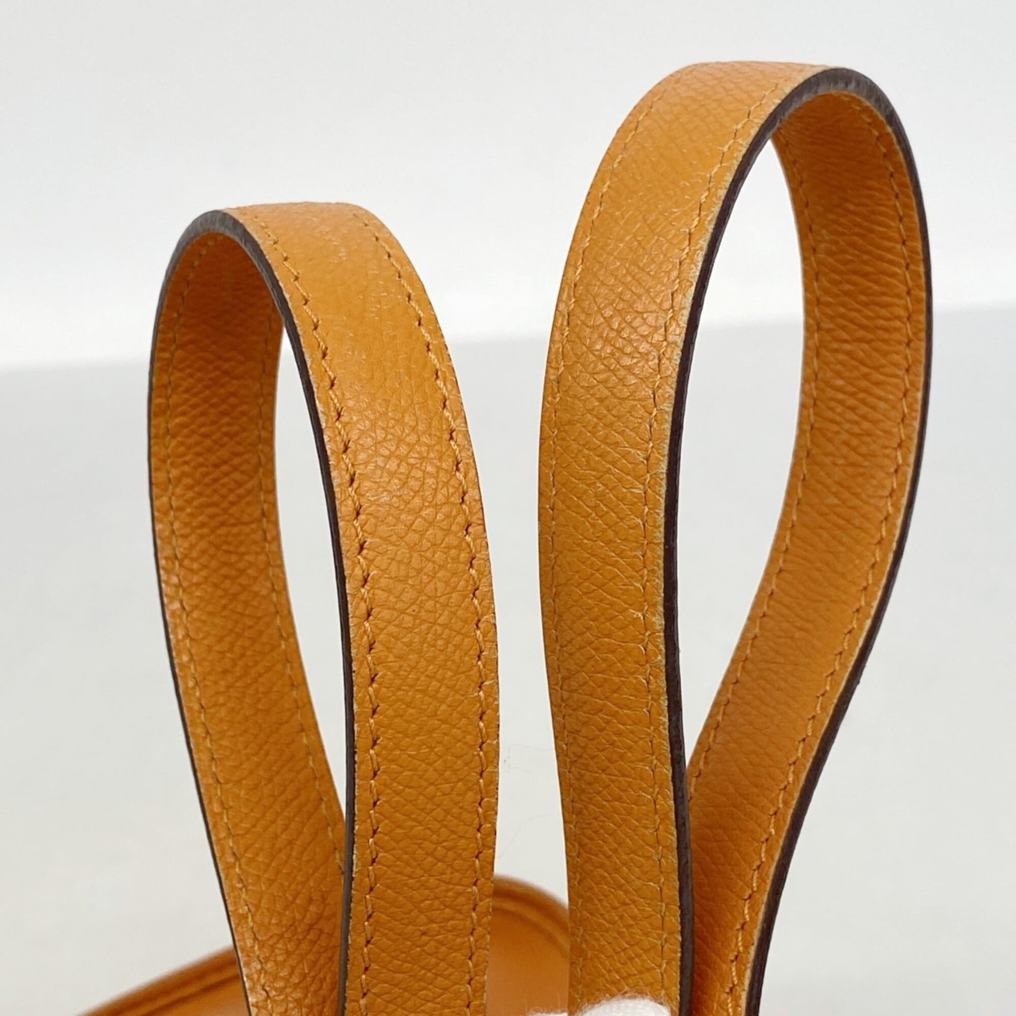 Hermes Orange Epsom Leather Shoulder Bag (Pre-Owned)