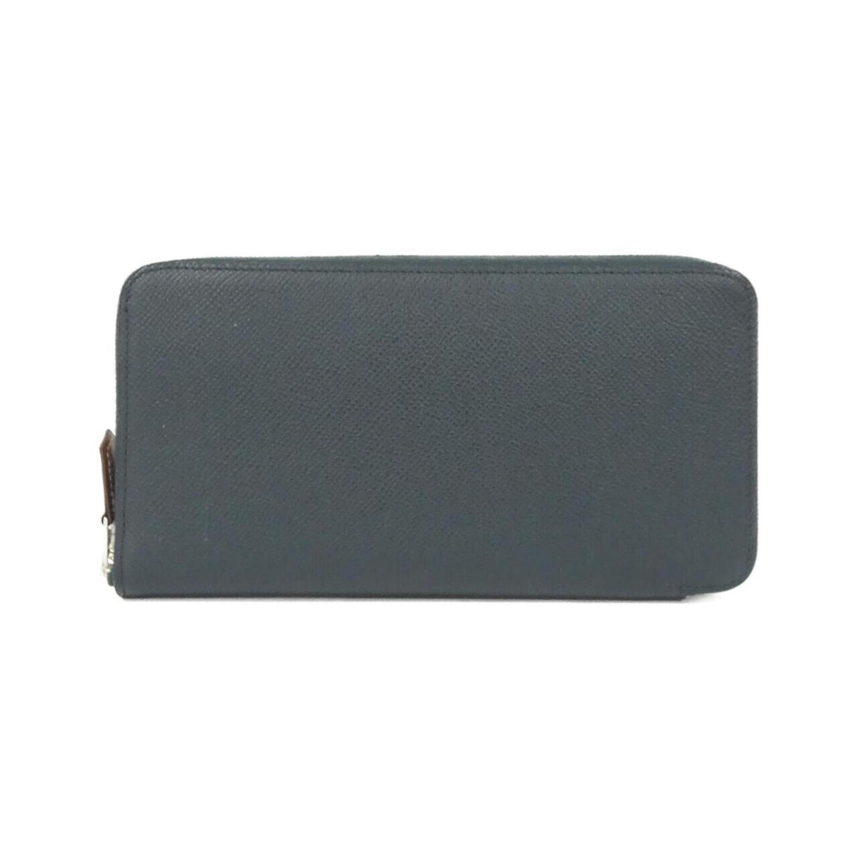 Hermes Green Rose Confetti Epsom Leather Silk Long Wallet (Bi-Fold) (Pre-Owned)