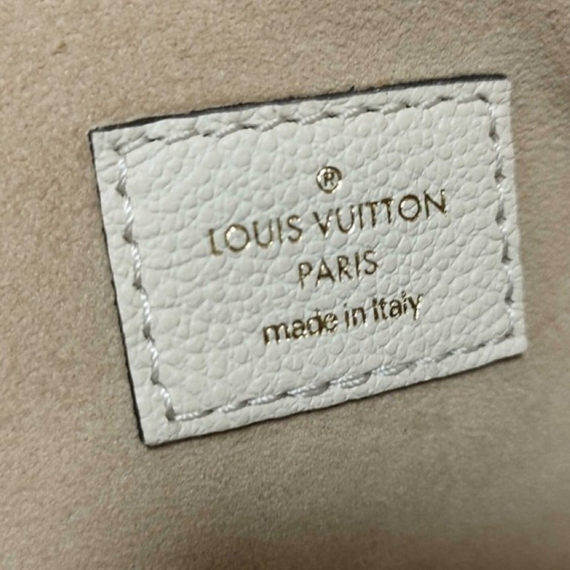 Louis Vuitton Beige Monogram Empreinte Shoulder Bag (Pre-Owned)