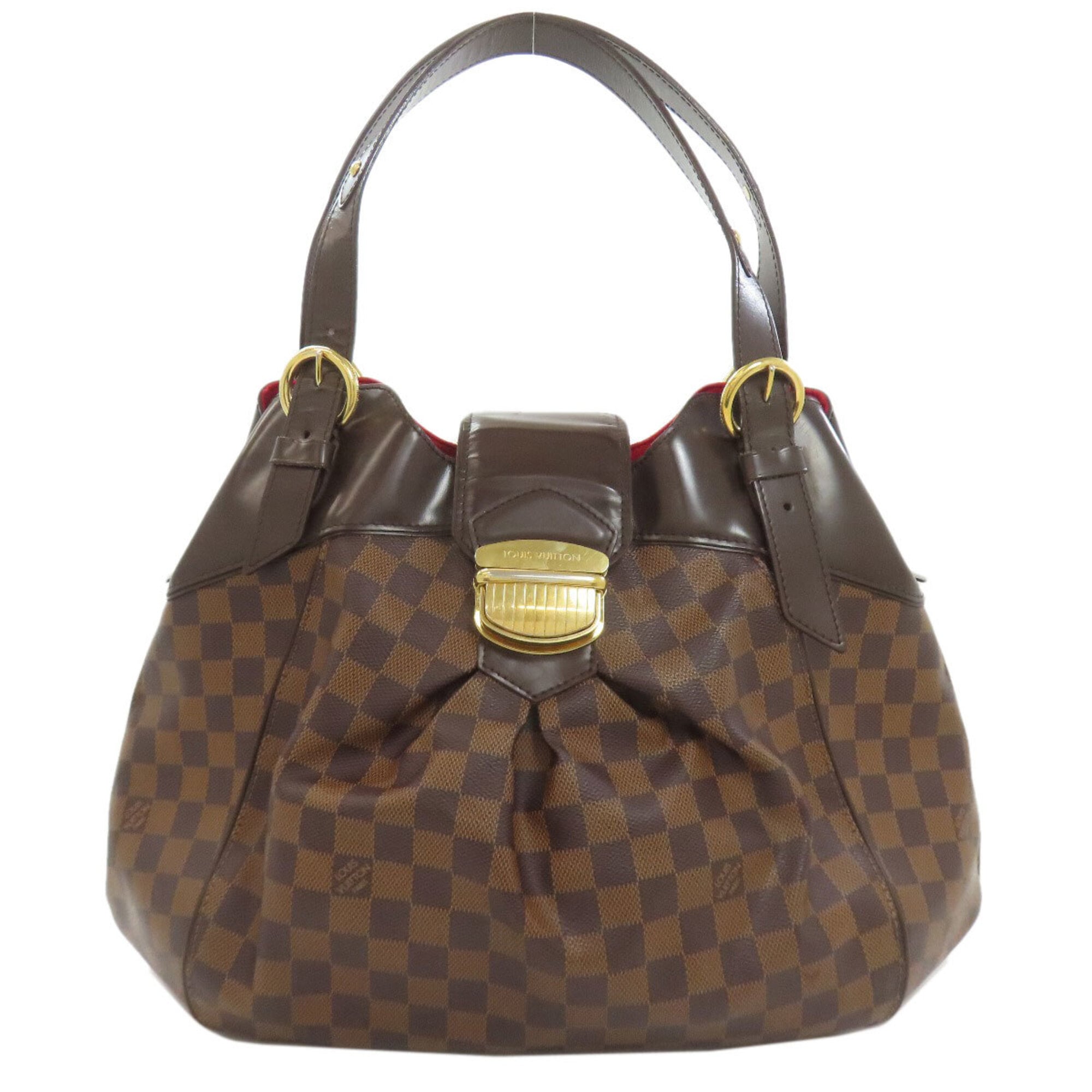 Louis Vuitton Damier Damier Canvas Ebene Damier Canvas Tote Bag (Pre-Owned)