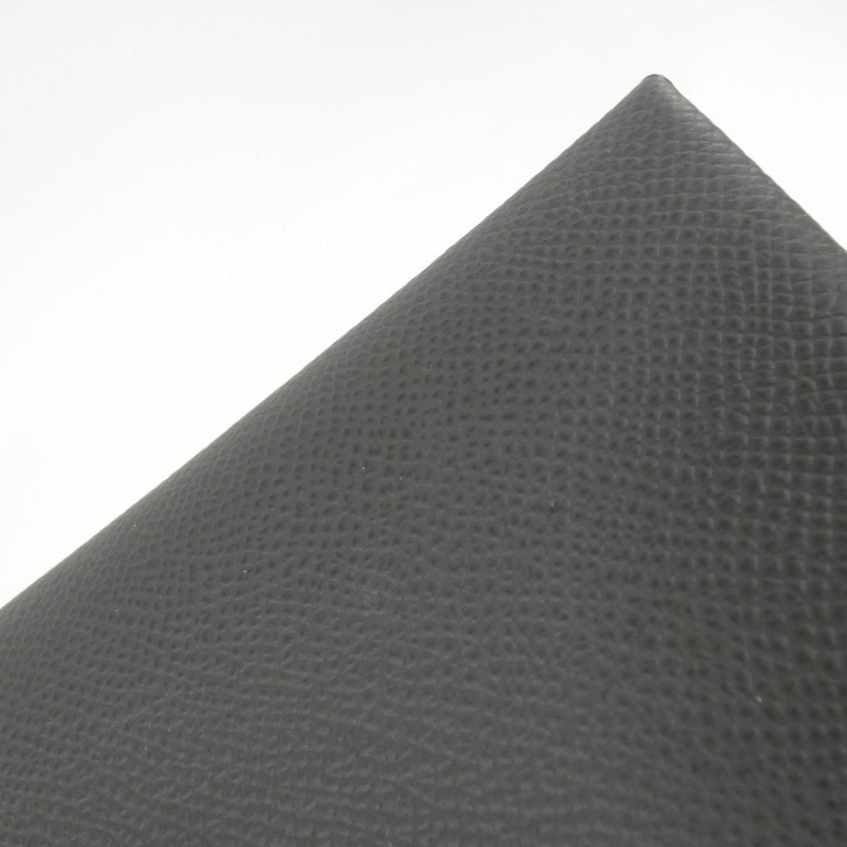 Hermes Dark Gray Graphite Epsom Leather Coin Purse/Coin Case (Pre-Owned)