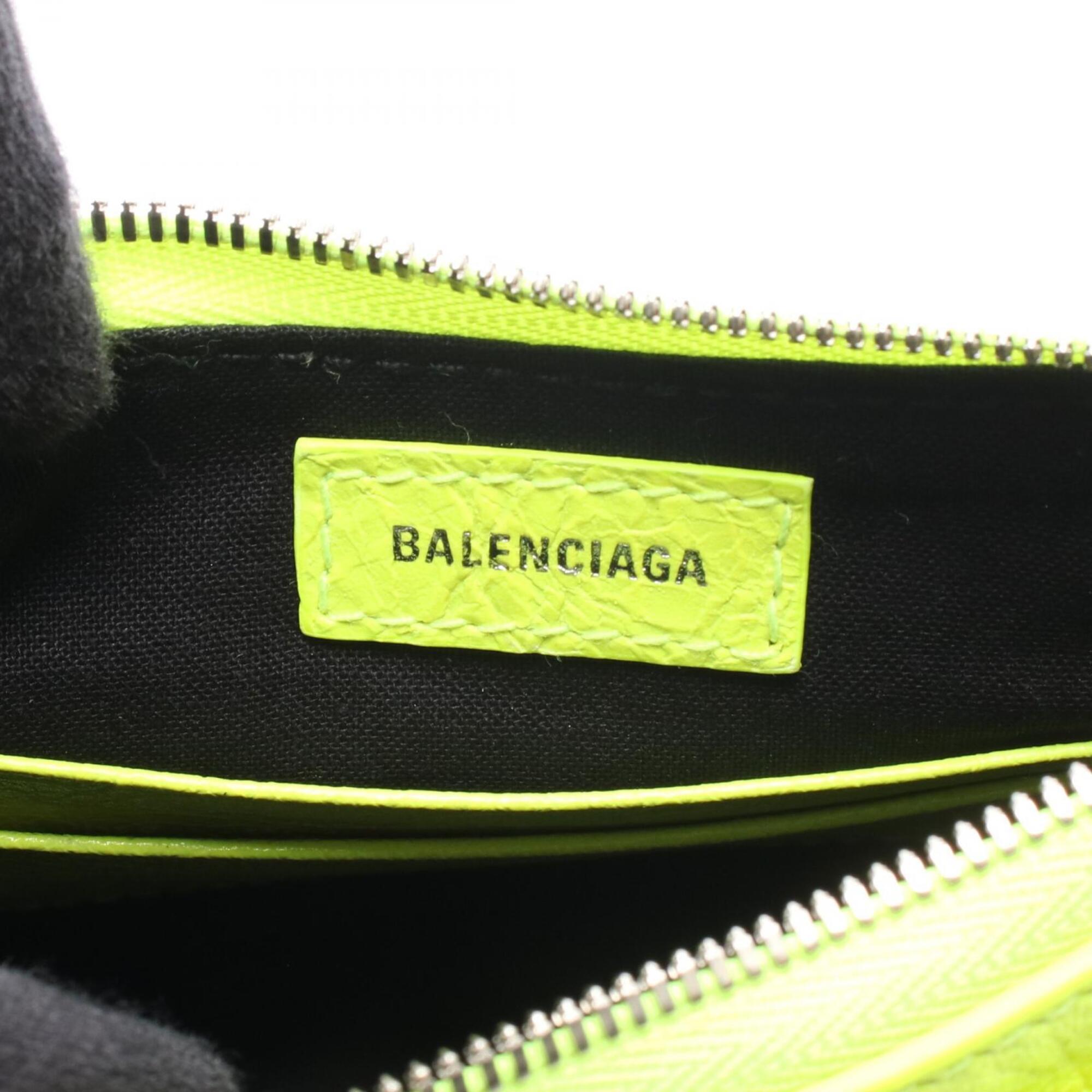 Balenciaga Yellow Leather Handbag (Pre-Owned)