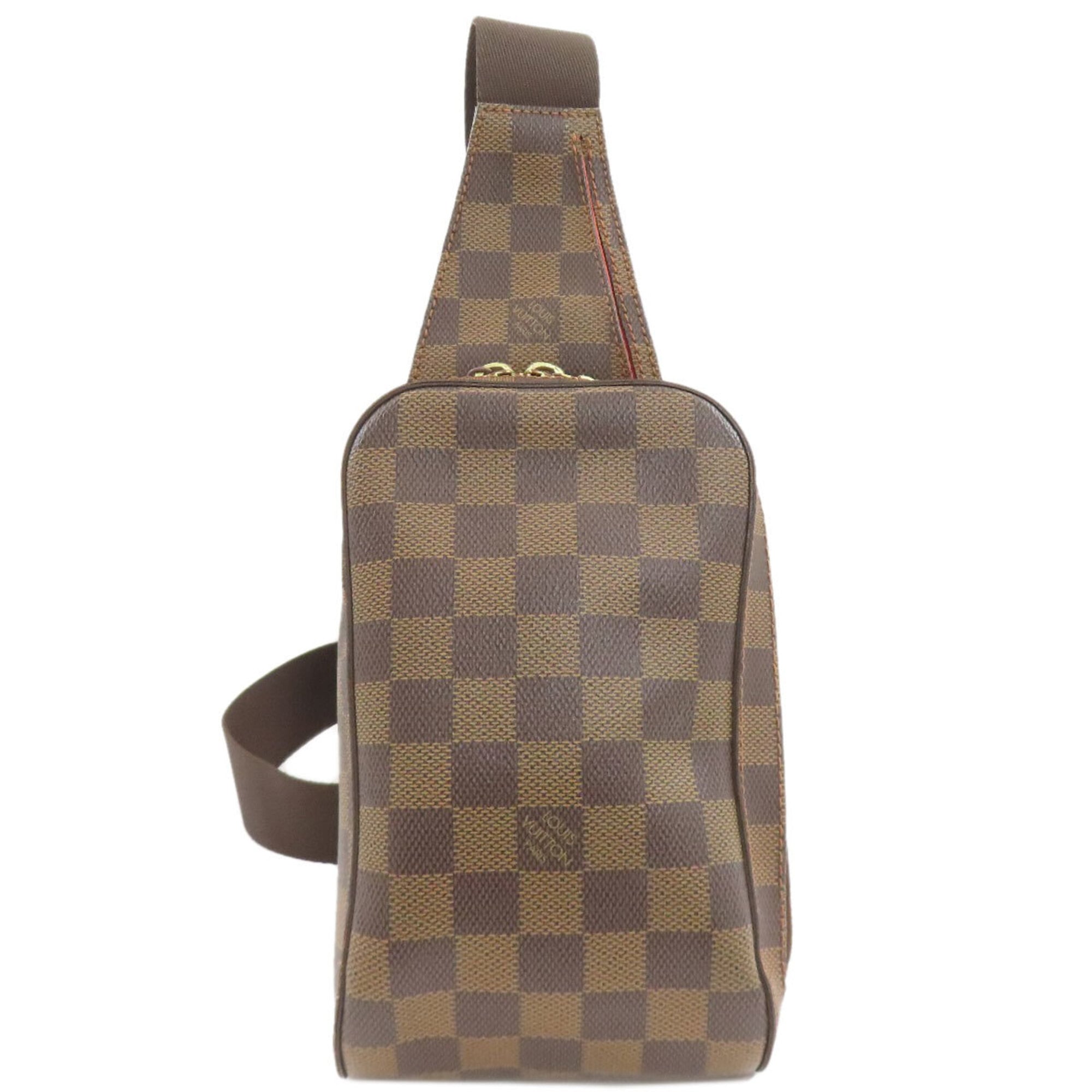 Louis Vuitton Damier Canvas Ebene Damier Canvas Sling Bag (Pre-Owned)