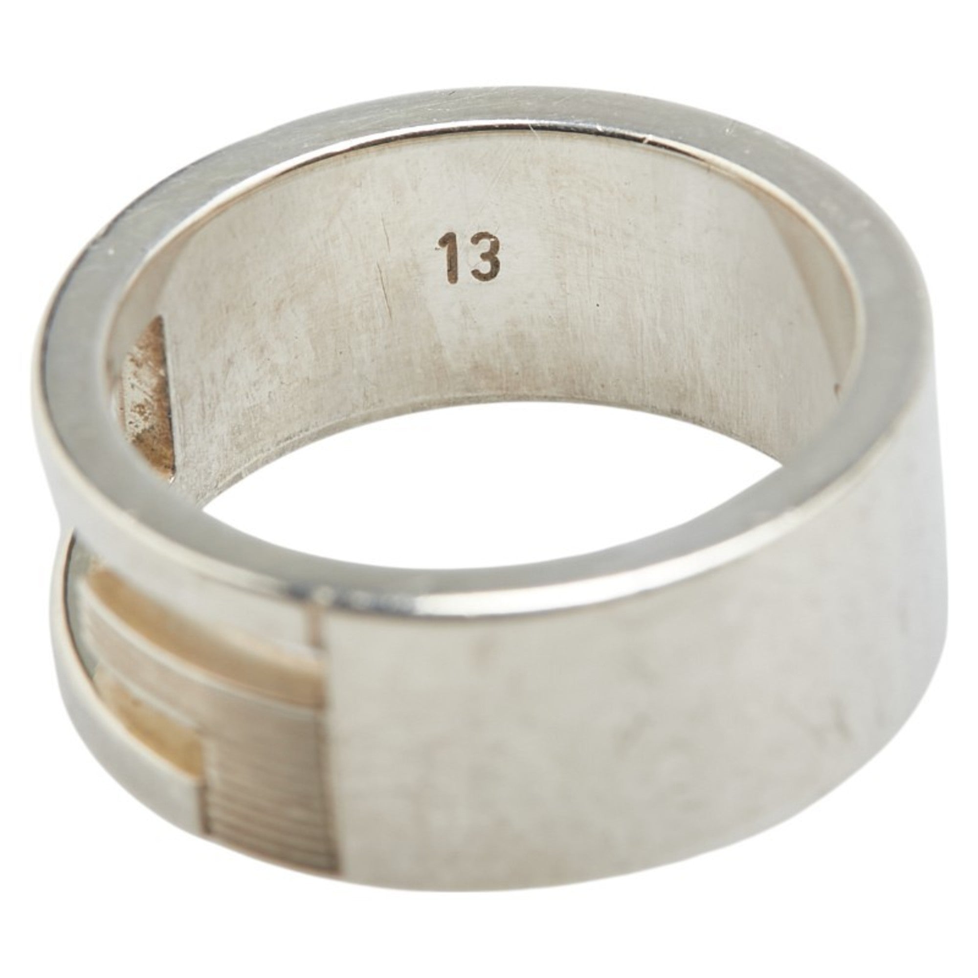 Gucci Silver Silver 925 Band Ring (Pre-Owned)