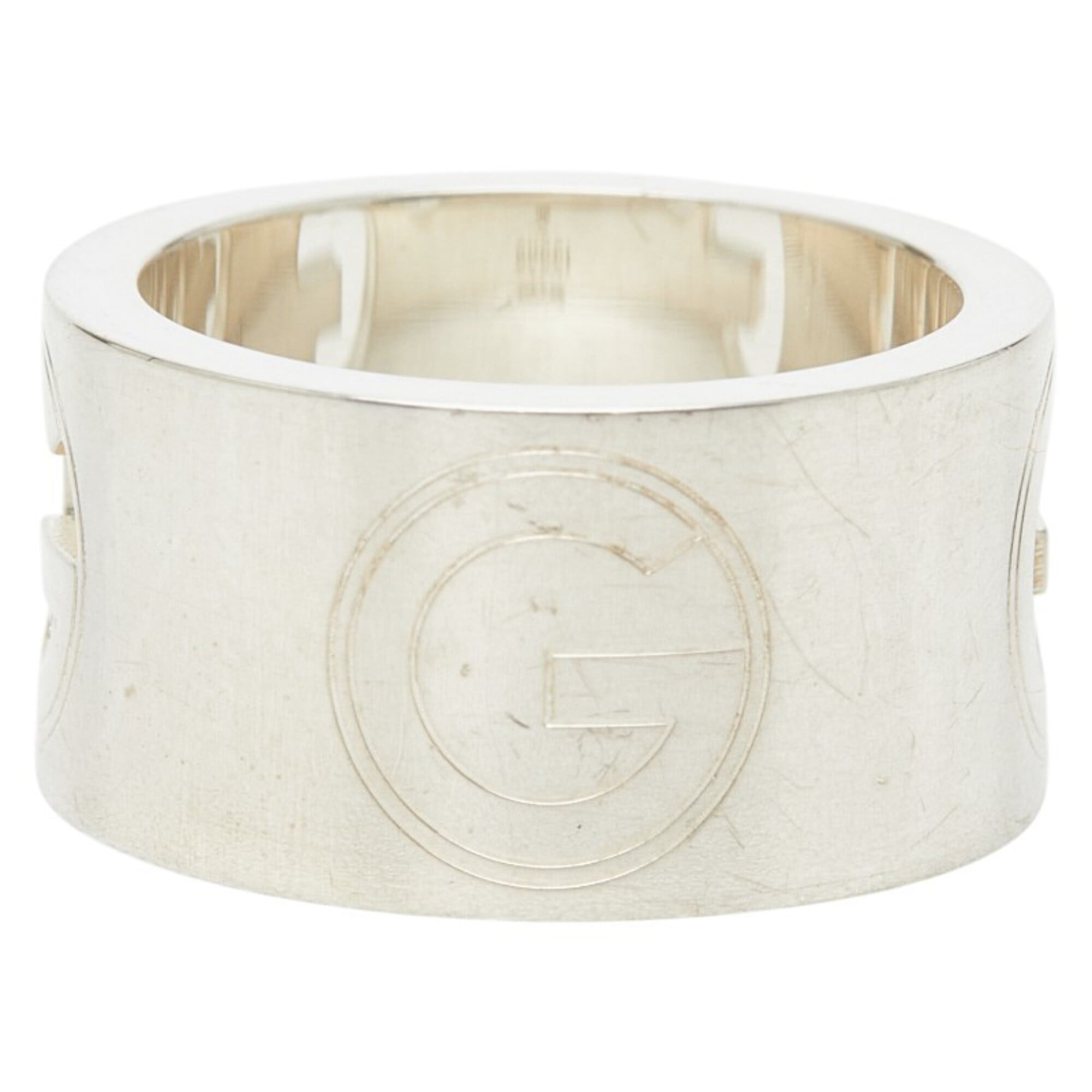 Gucci Silver Silver 925 Band Ring (Pre-Owned)