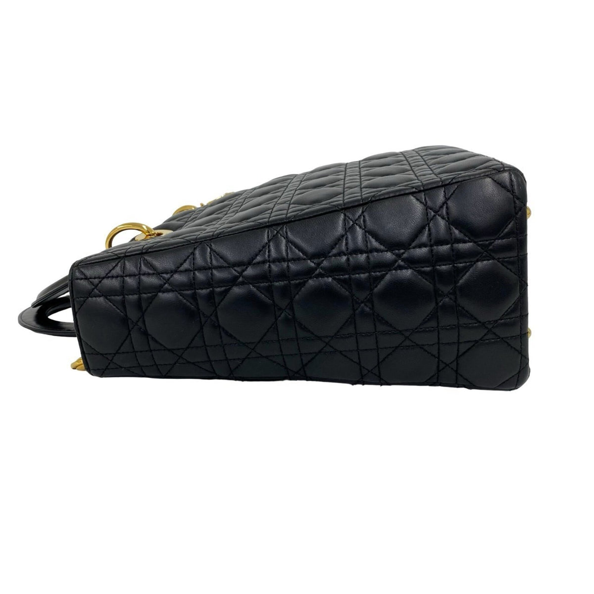 Christian Dior Black Leather Handbag (Pre-Owned)