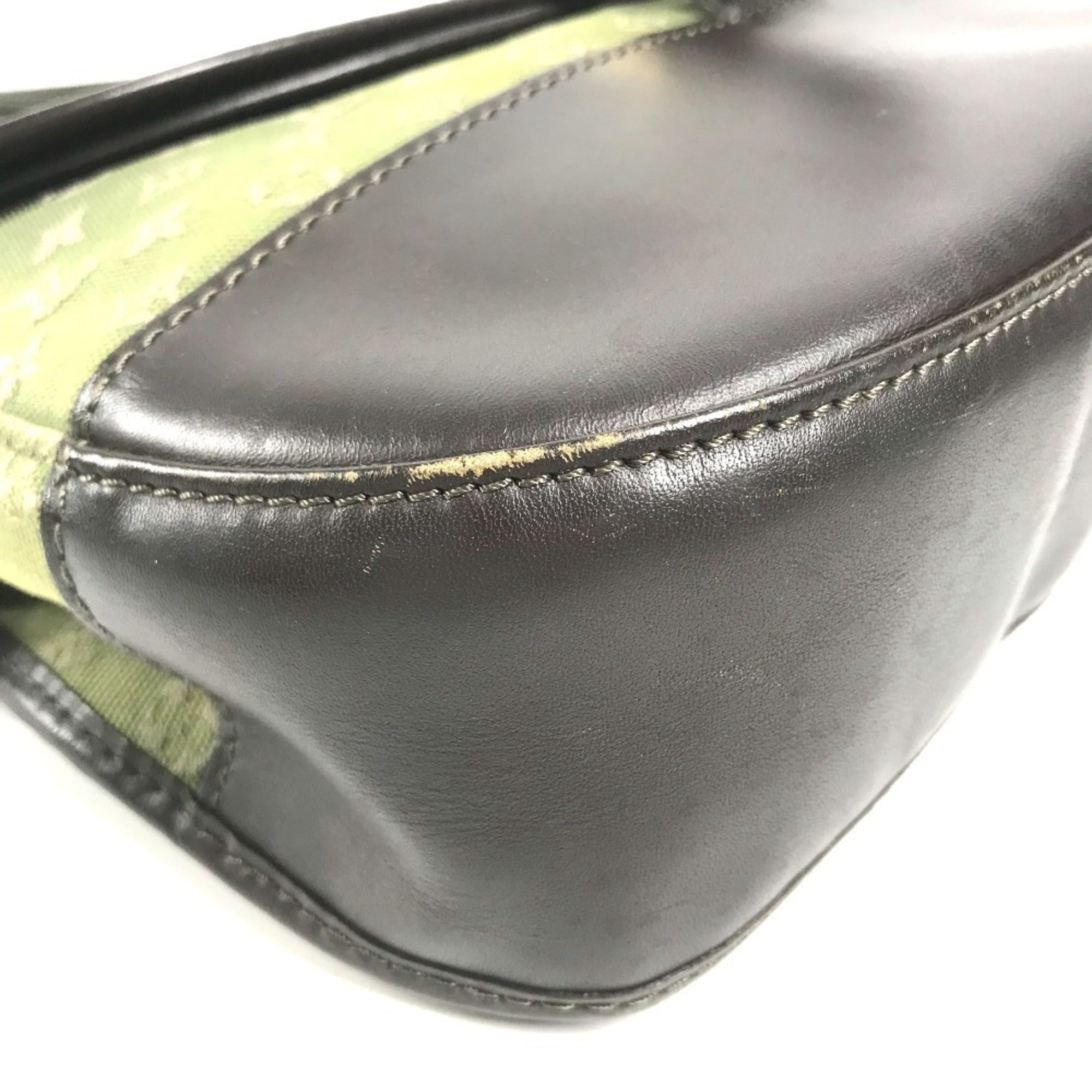 Louis Vuitton Khaki Monogram Monogram Mini Pochette Shoulder Bag (Pre-Owned)
