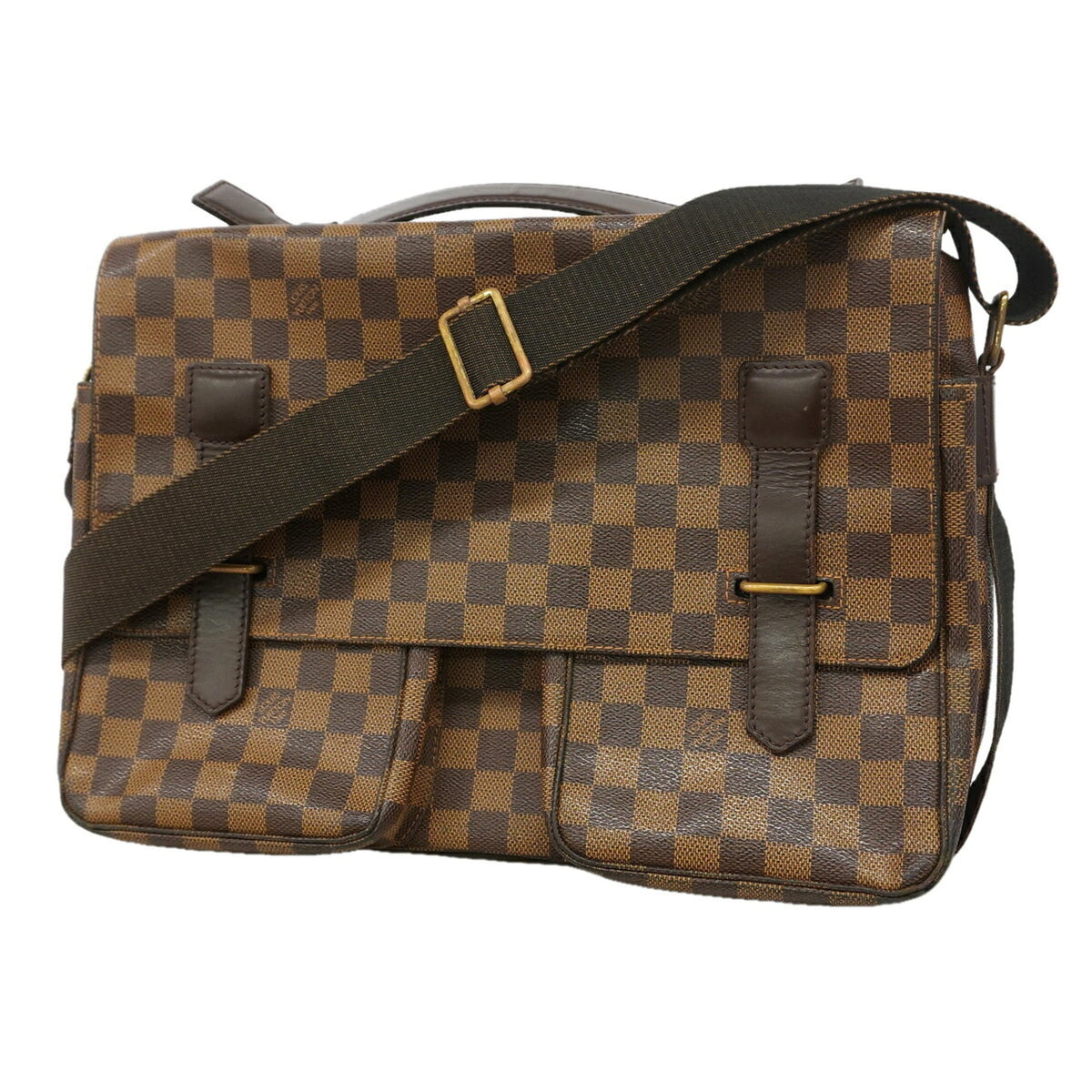Louis Vuitton Ebene Handbag (Pre-Owned)