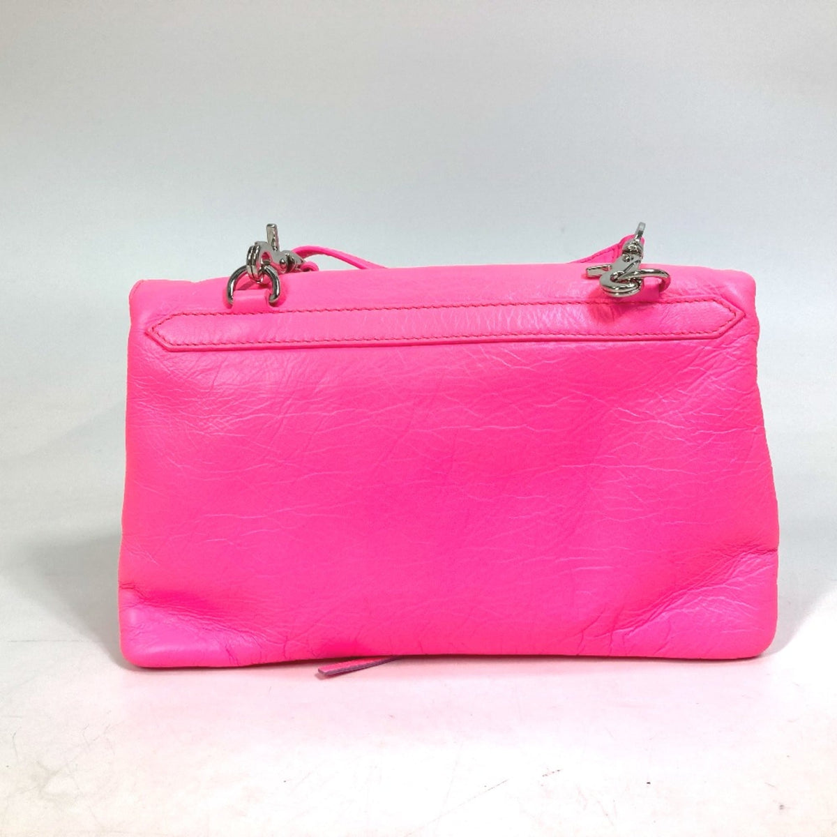 Balenciaga Pink Leather Clutch Bag (Pre-Owned)